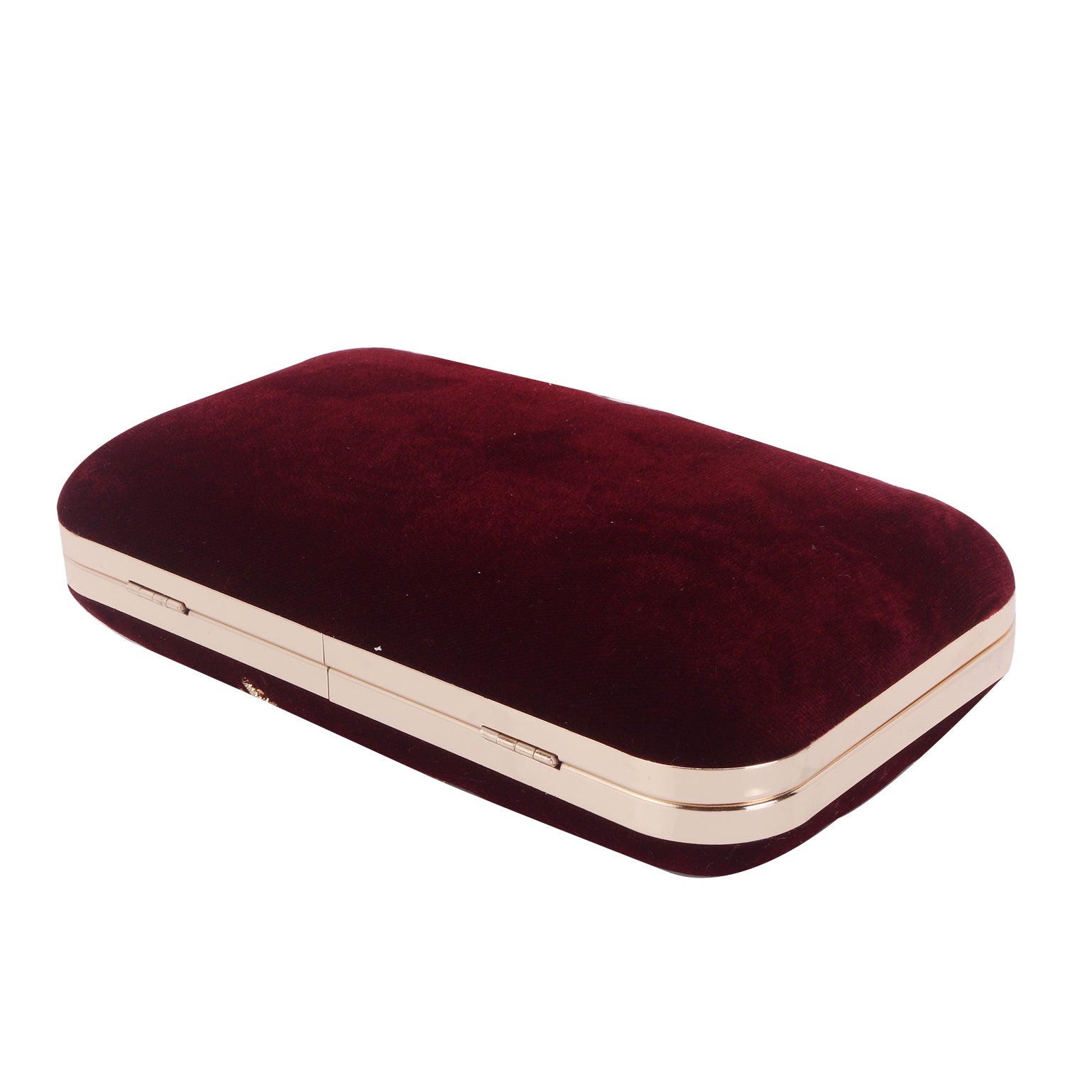 marron embroidery clutch for girls and women