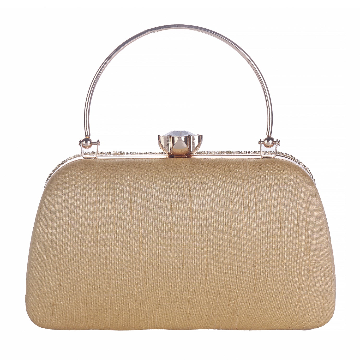 gold handle style clutch