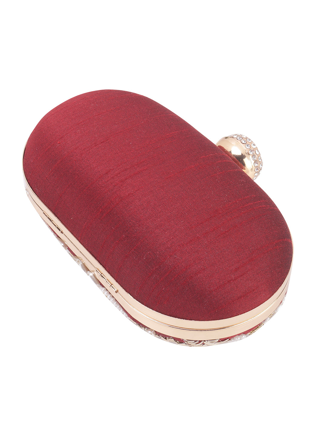 VRPS Embroidered Clutch | Handcrafted VRPS Embroidered Clutch | SWIS-115