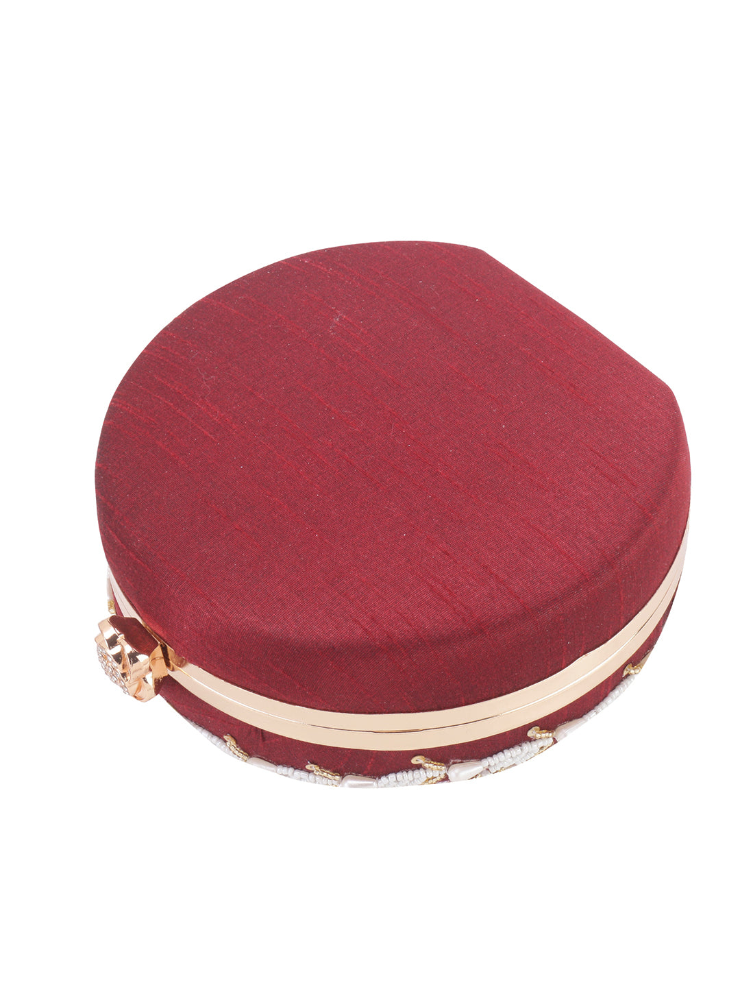 VRPS Embroidered Clutch | Handcrafted Ethnic Bag | SWIS-875 | Additional Angle
