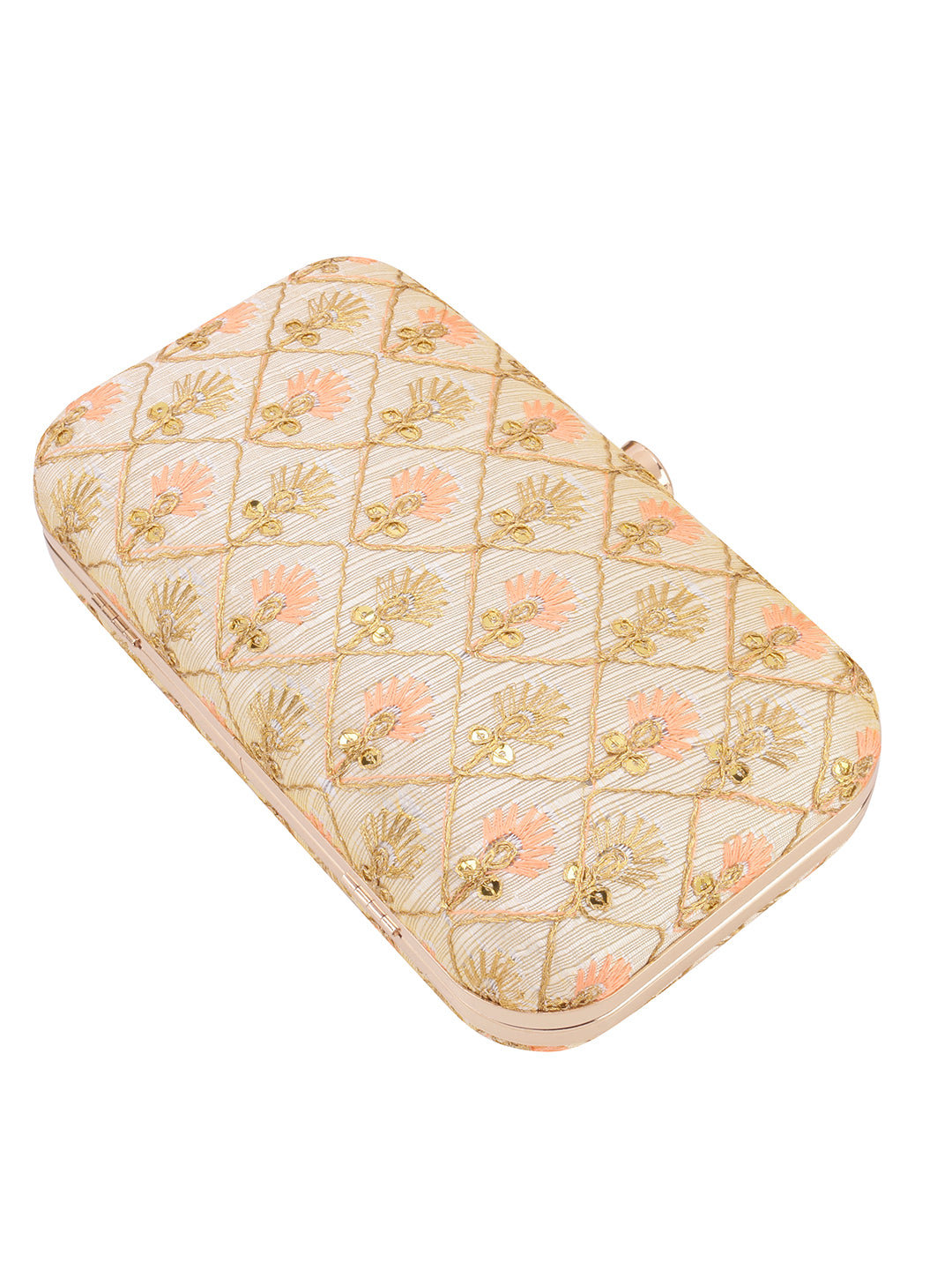 VRPS Embroidered Clutch | Handcrafted Ethnic Bag | SWIS-870 | Additional Angle