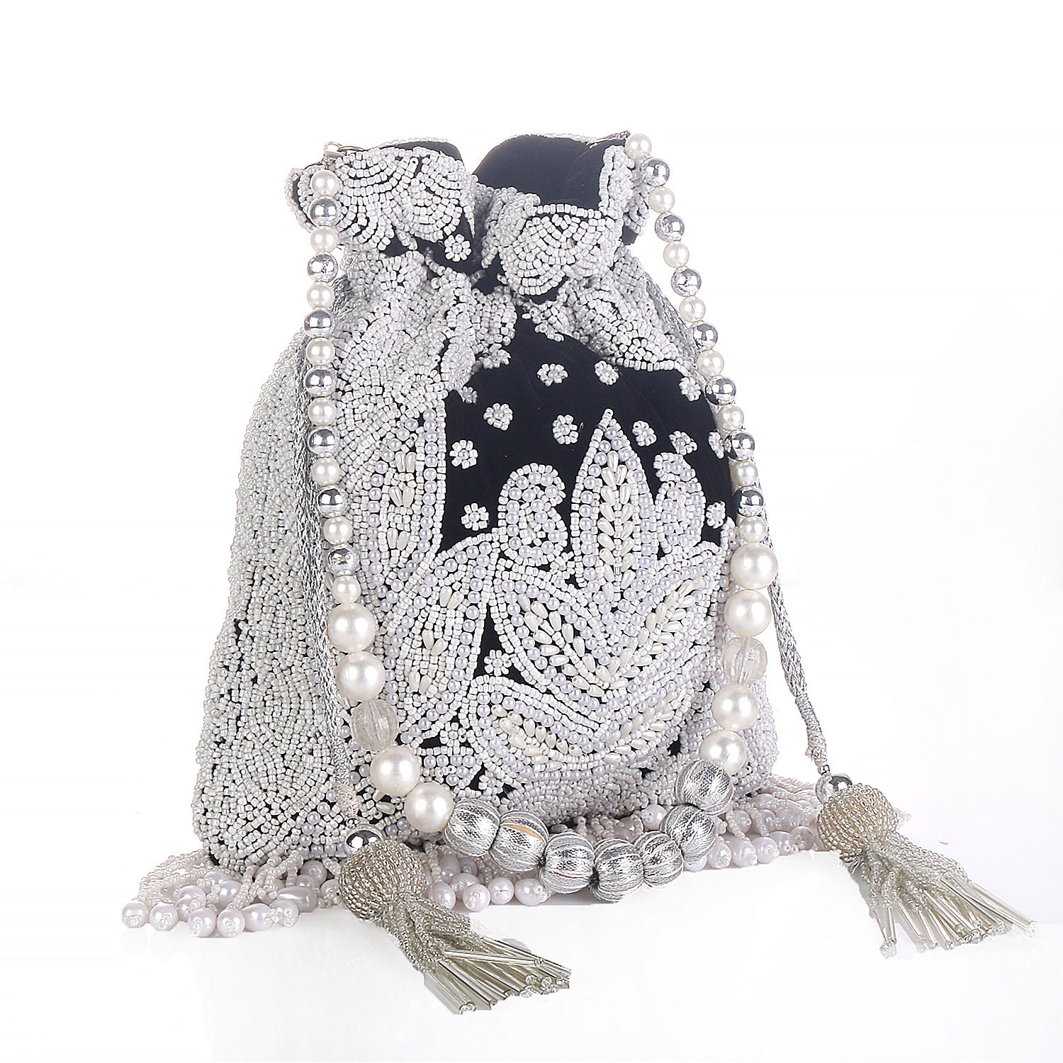 Elegant Design Embellishment Potli