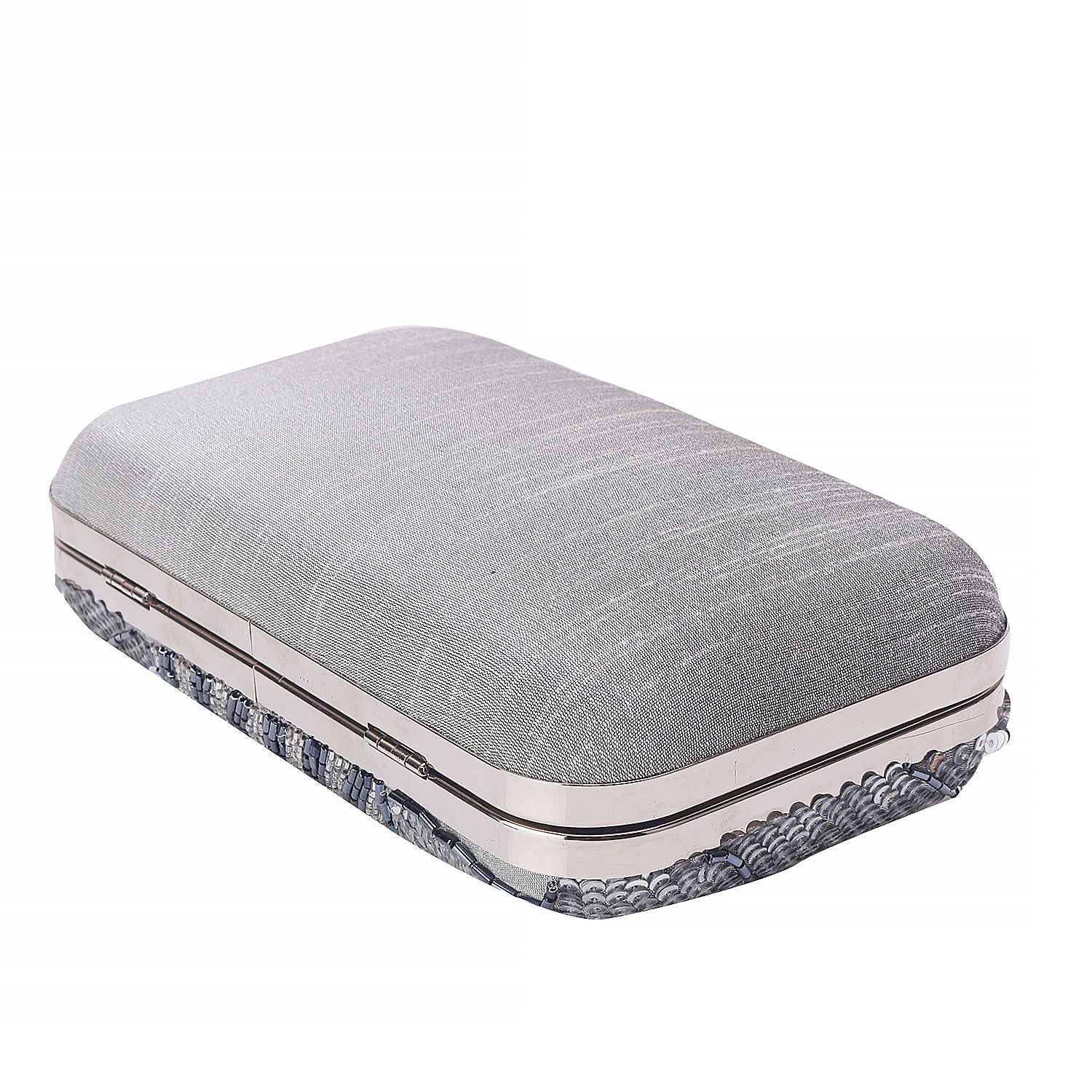 stylish sequins rectangle clutch