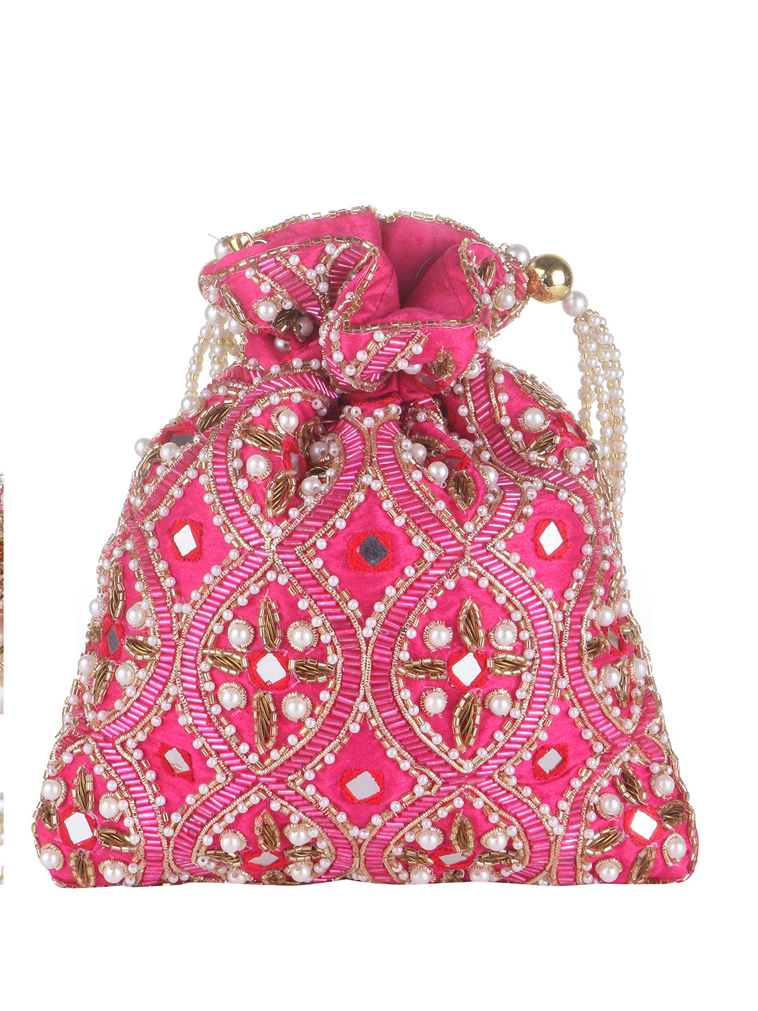 VRPS Potli Bag | Handcrafted Ethnic Bag | SWIS-877 | Additional Angle