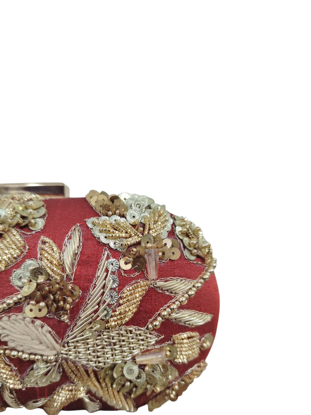 VRPS Embroidered Clutch | Handcrafted Ethnic Bag | SWIS-4416 | Additional Angle