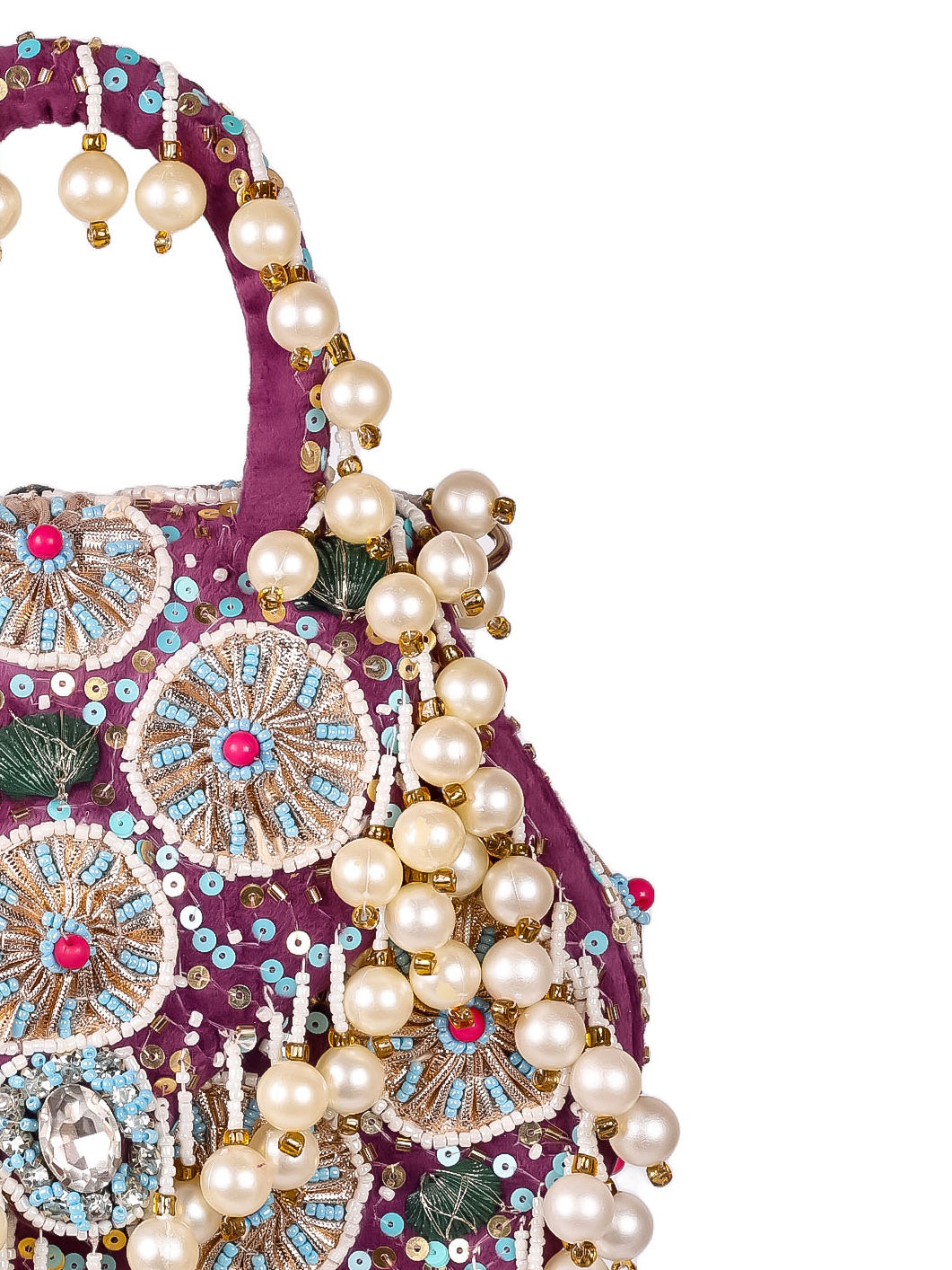 VRPS Flap Bag | Handcrafted Ethnic Bag | SWIS-3036 | Additional Angle