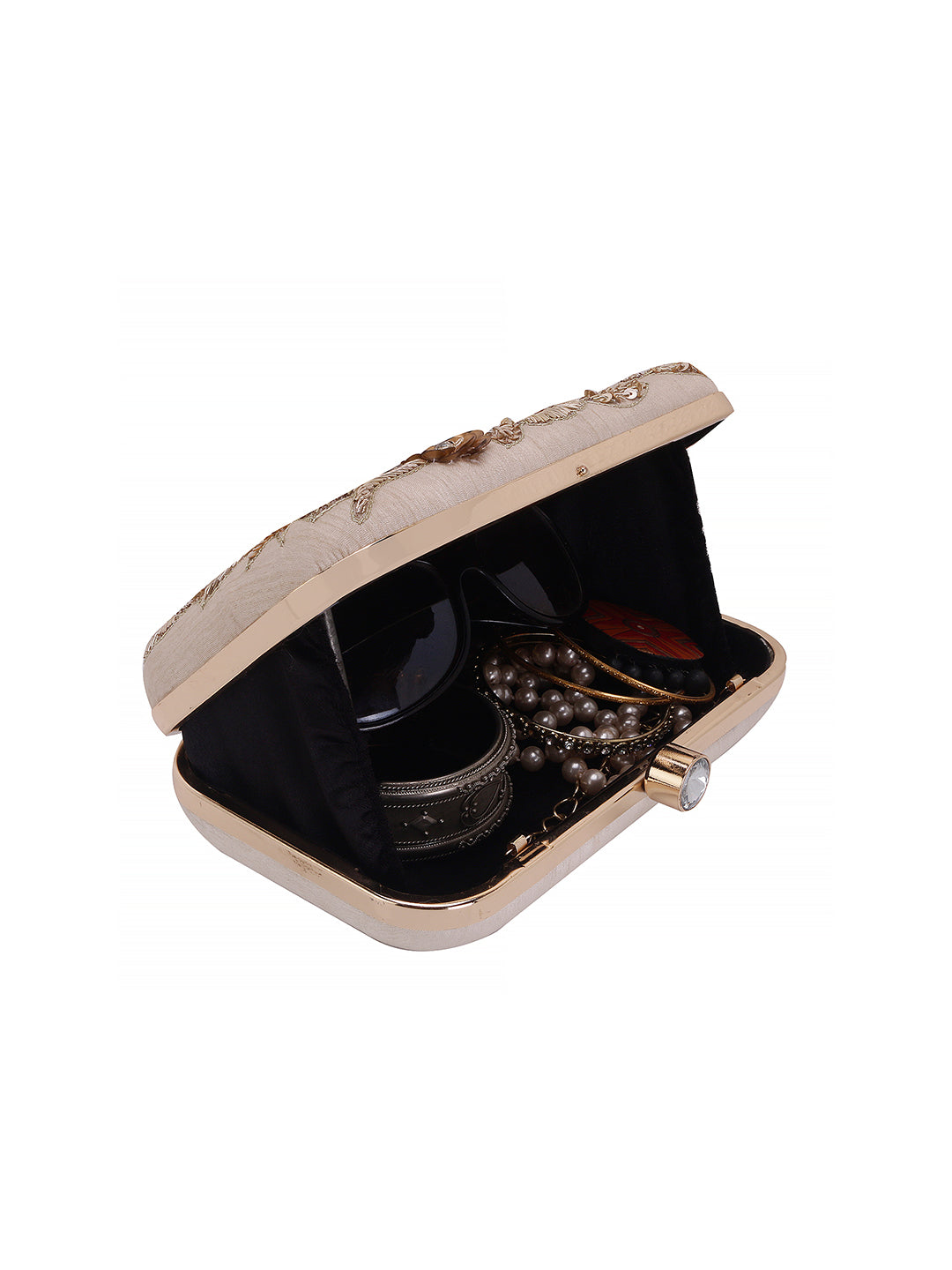VRPS Embroidered Clutch | Handcrafted Ethnic Bag | SWIS-506 | Additional Angle
