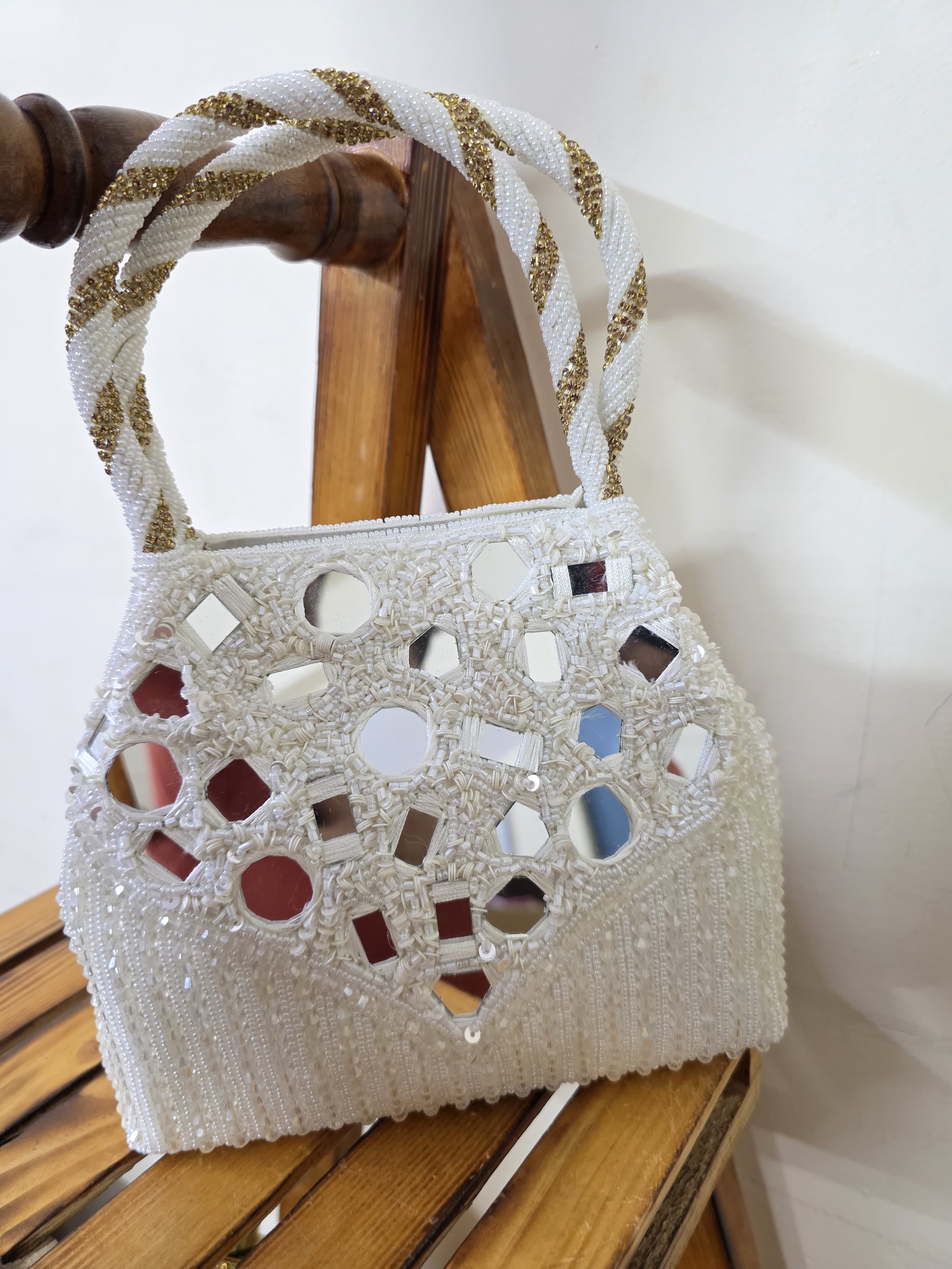 Embroidered Clutch