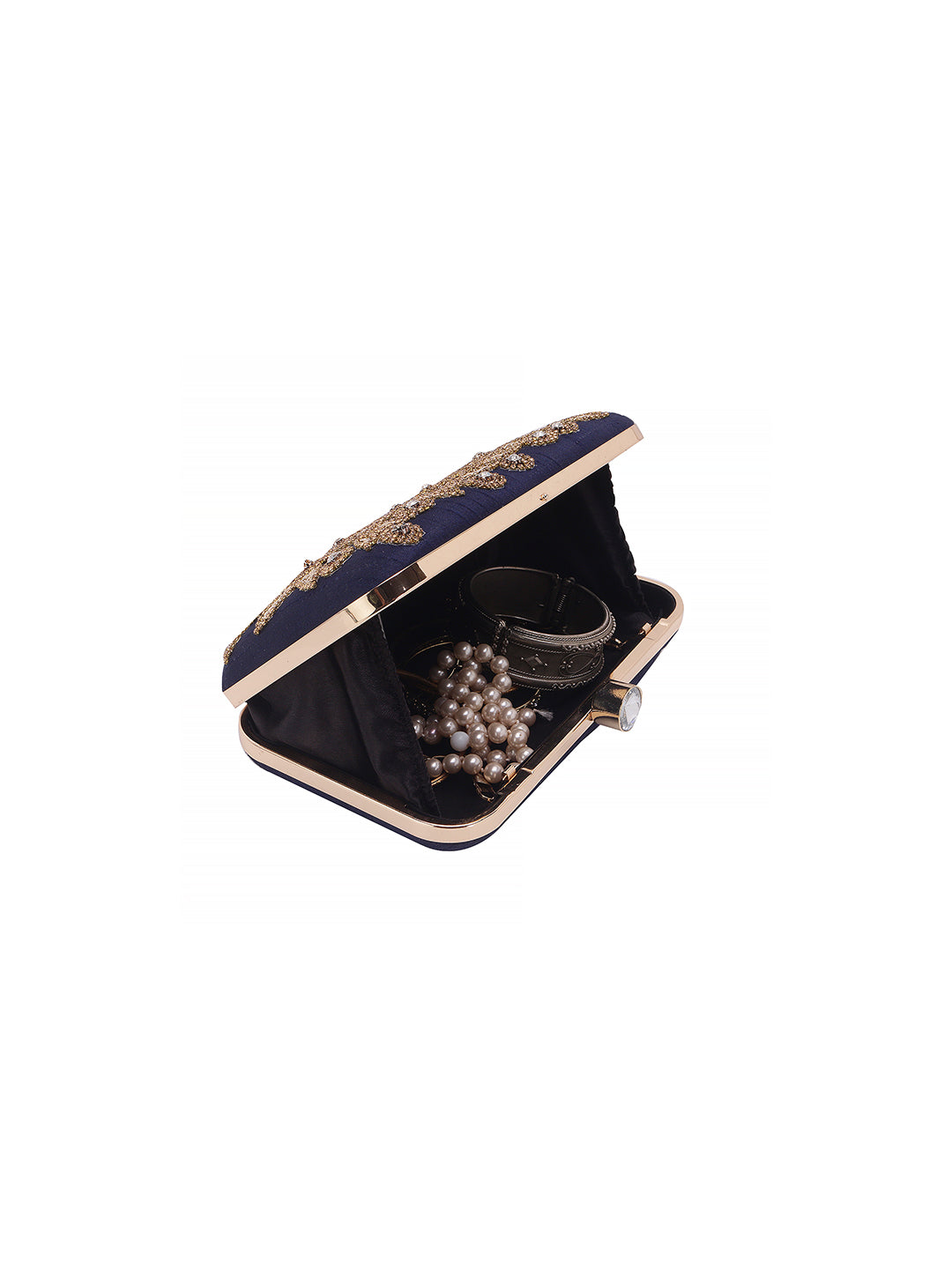 VRPS Embroidered Clutch | Handcrafted Ethnic Bag | SWIS-507 | Additional Angle