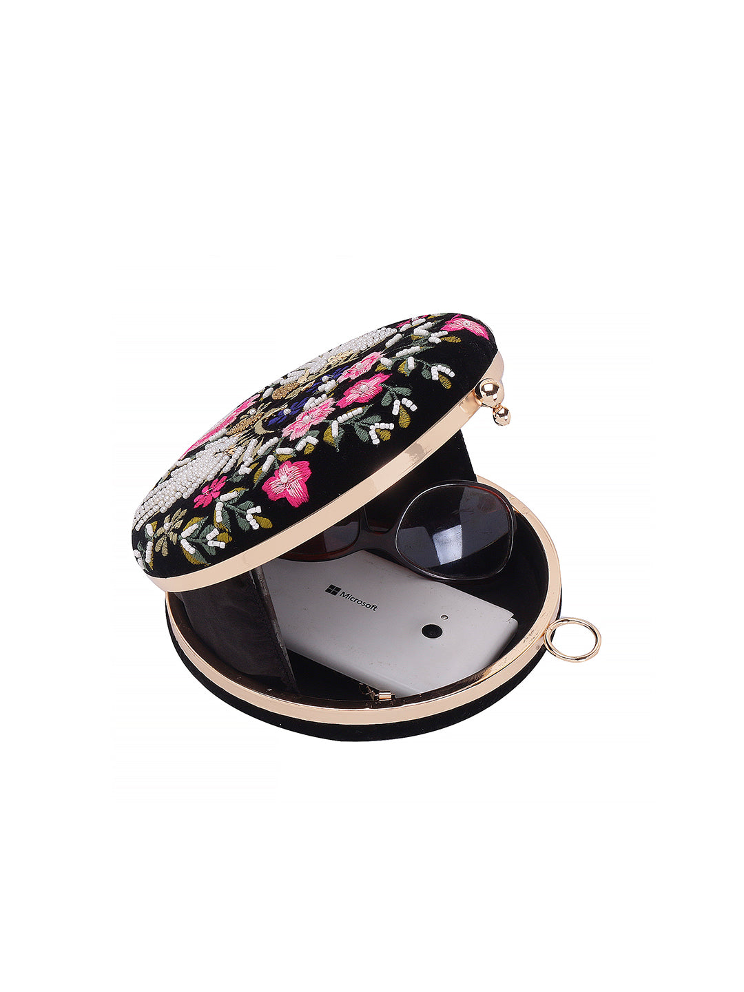 VRPS Embroidered Clutch | Handcrafted Ethnic Bag | SWIS-511 | Additional Angle