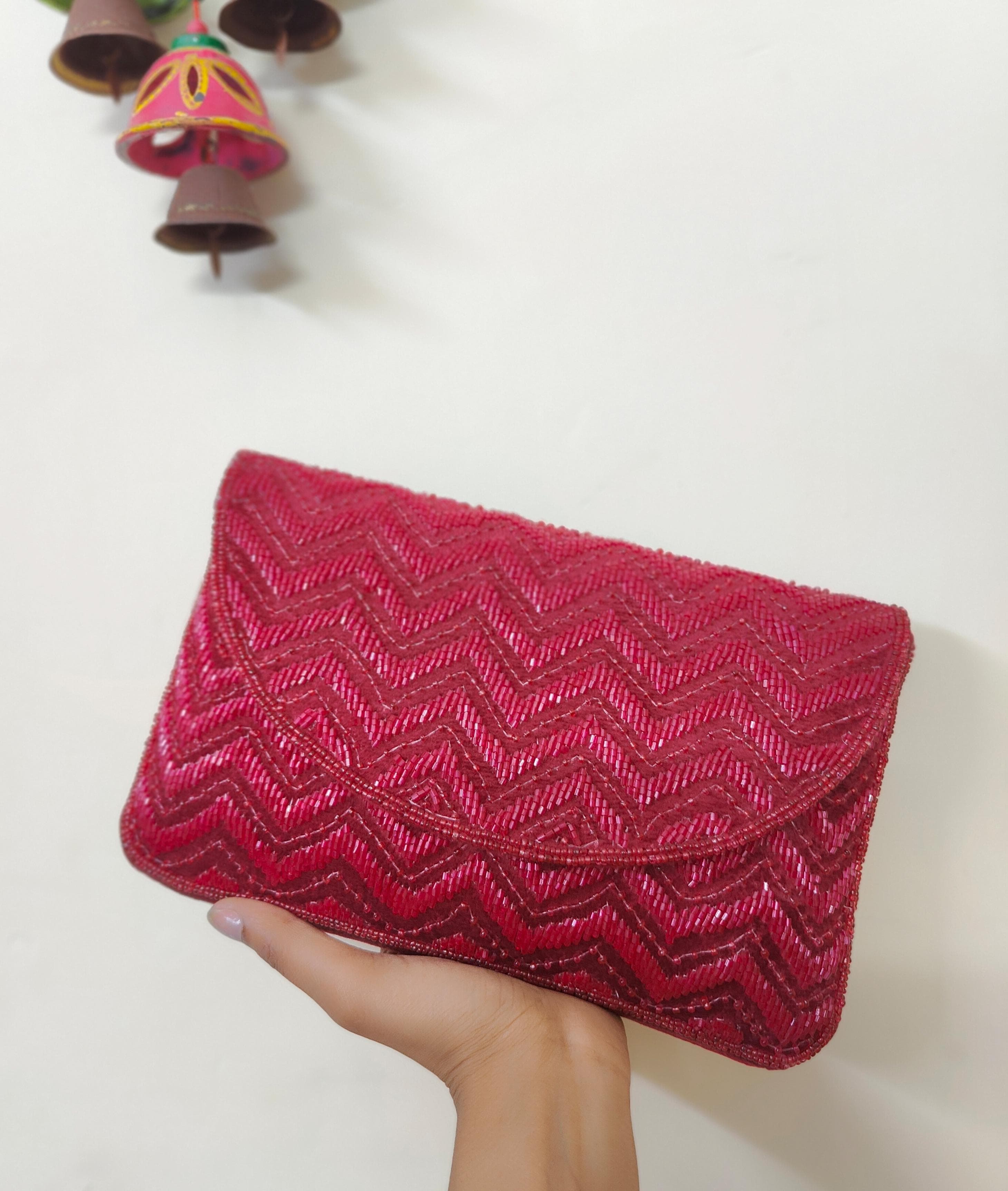 Zig Zag Flap Bag