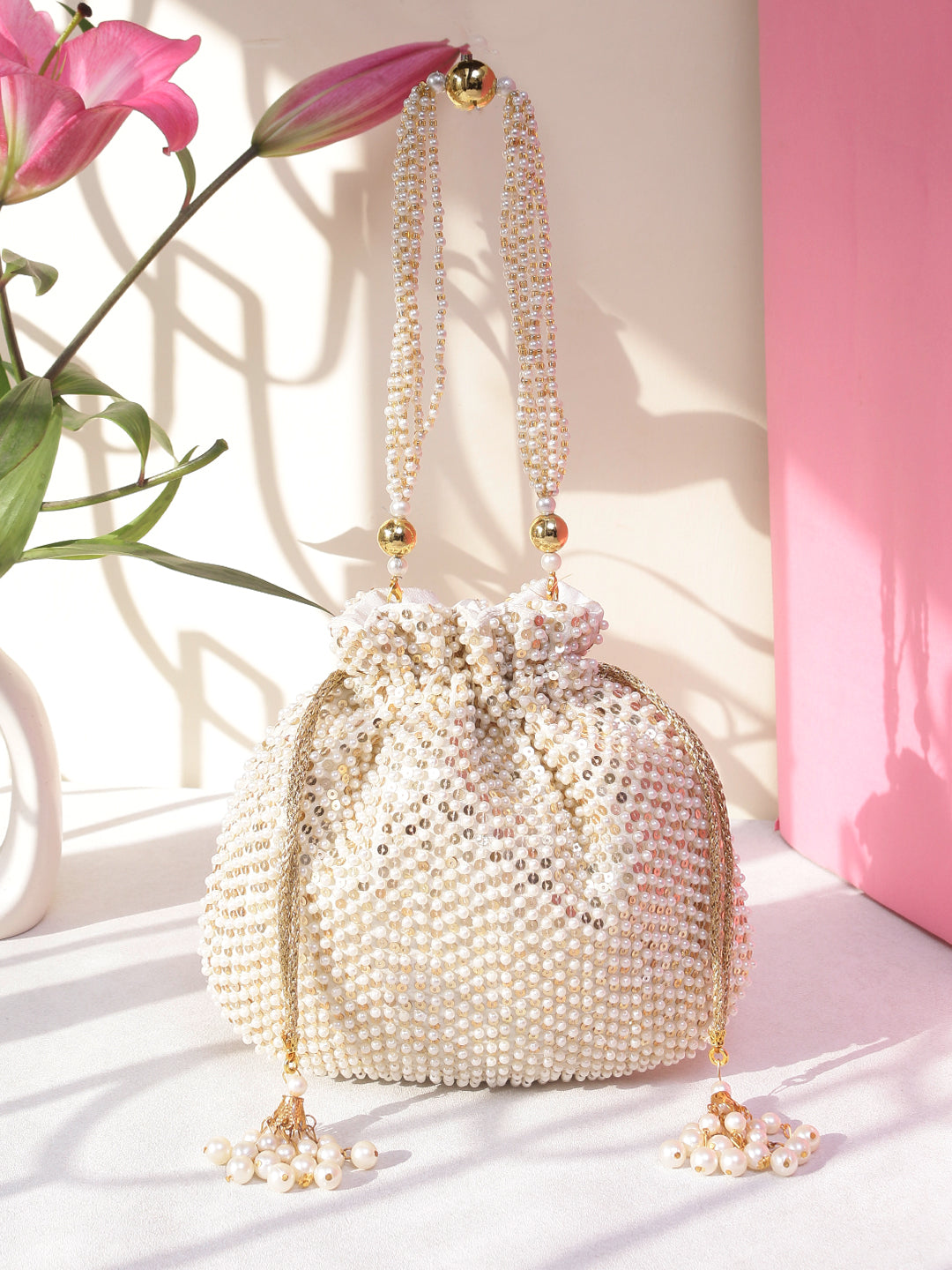 VRPS Potli Bag | Handcrafted Ethnic Bag | SWIS-879 | Additional Angle