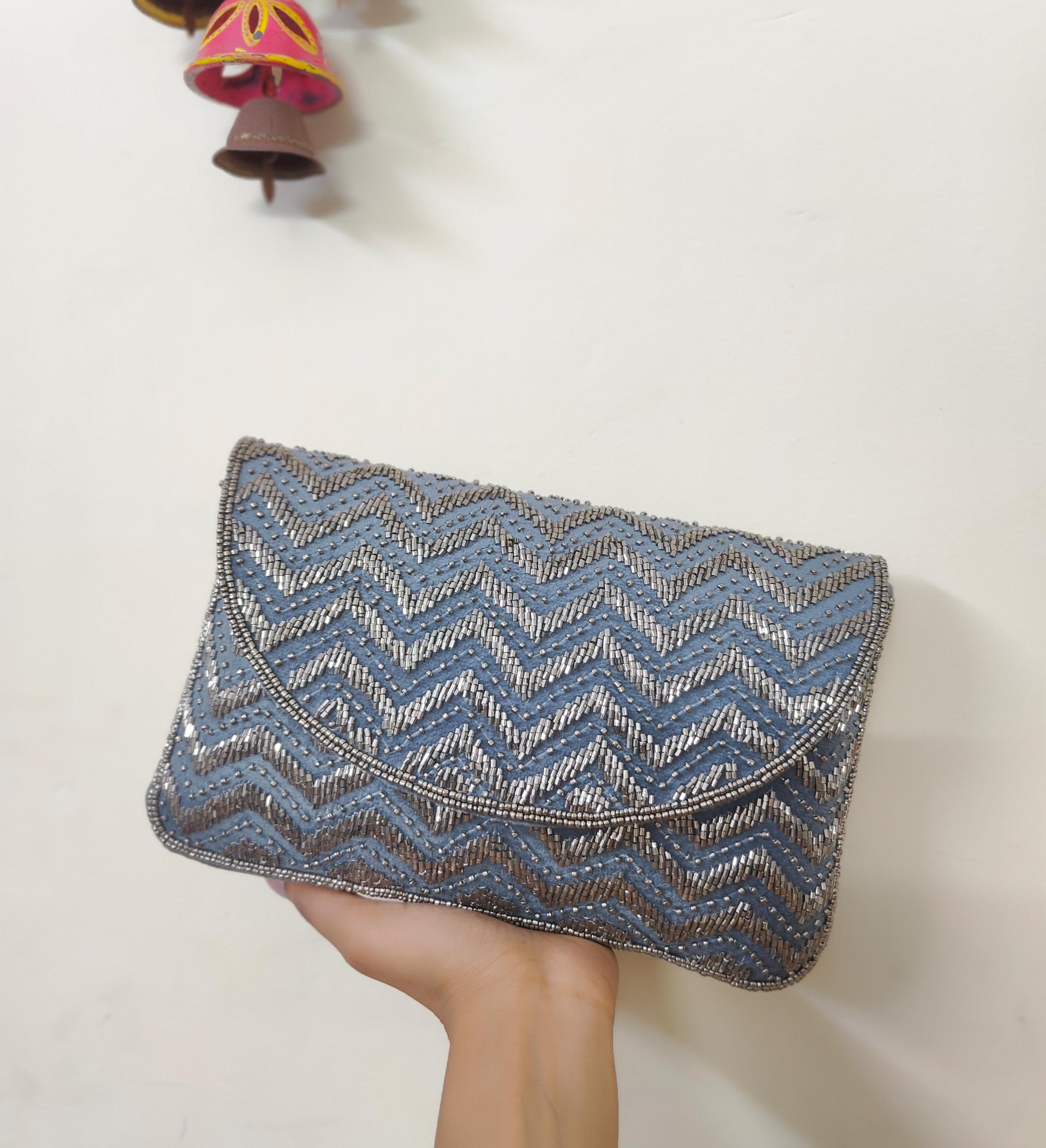 Zig Zag Flap Bag