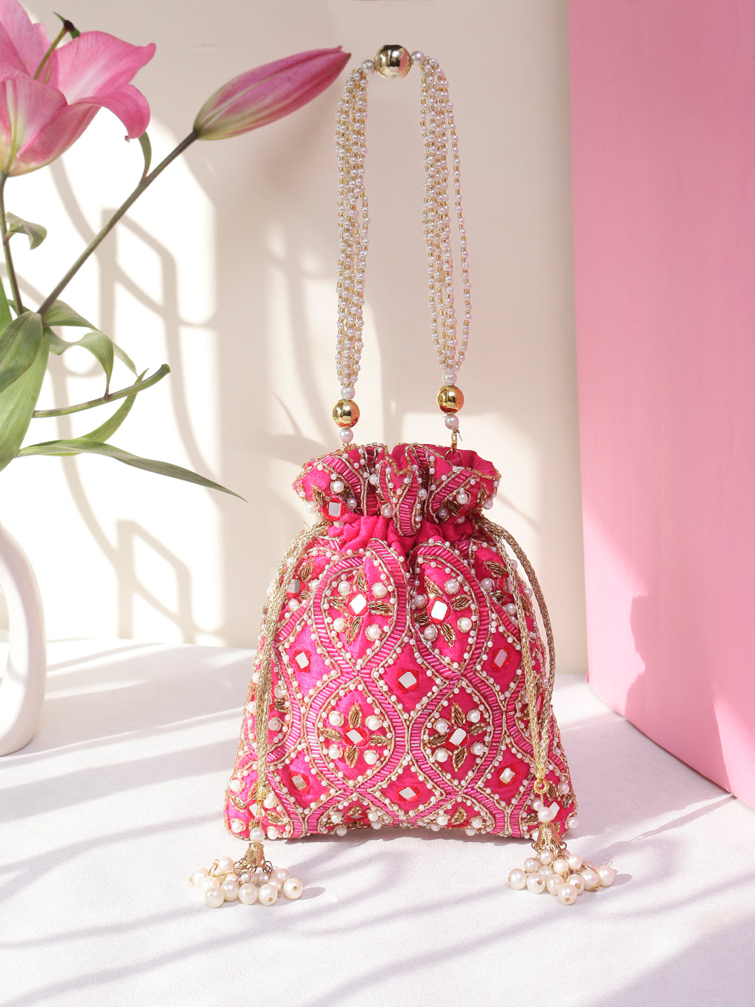 VRPS Potli Bag | Handcrafted Ethnic Bag | SWIS-877 | Additional Angle