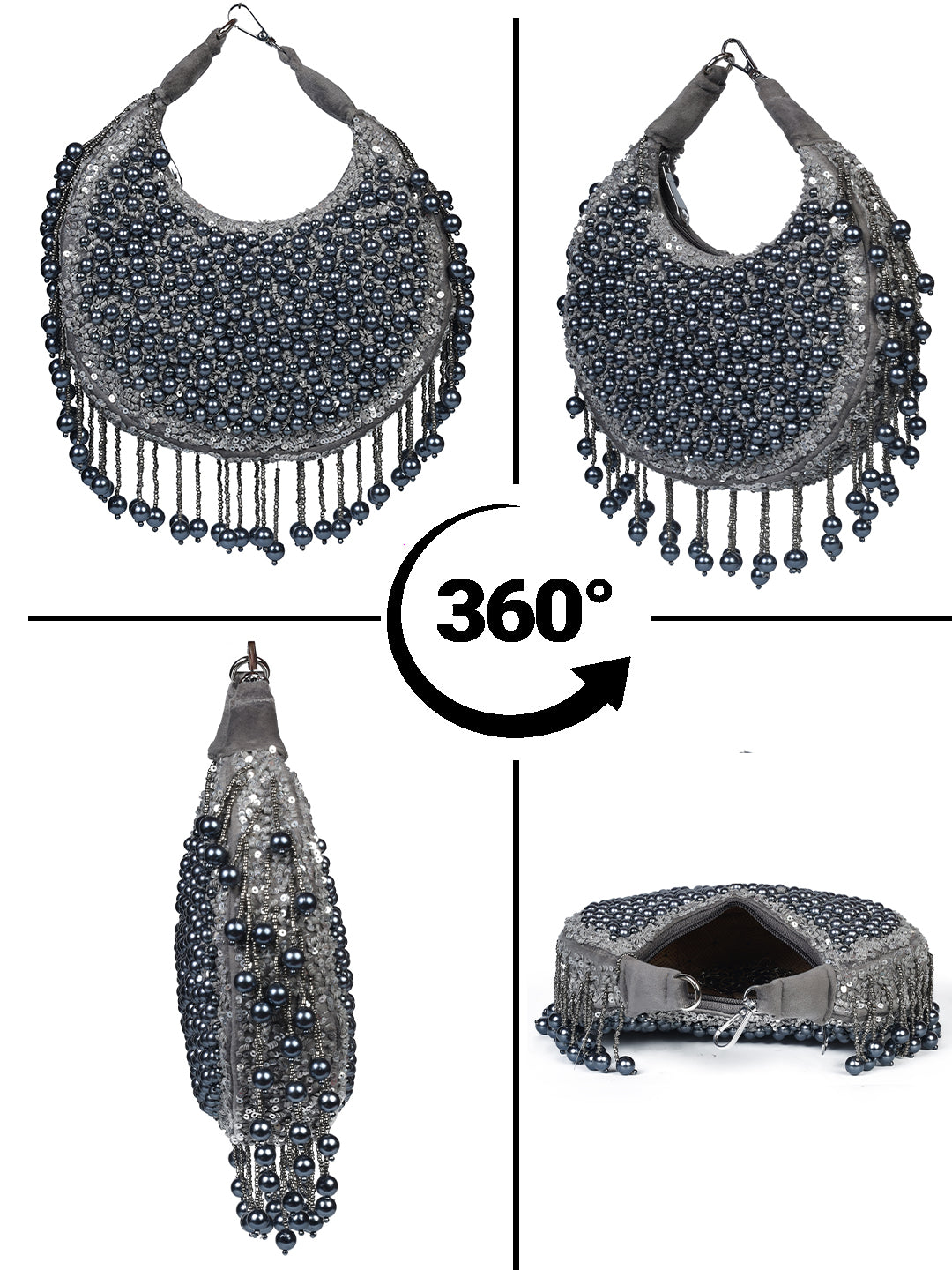 VRPS Moon Bags | Handcrafted Ethnic Bag | SWIS-2422 | Additional Angle
