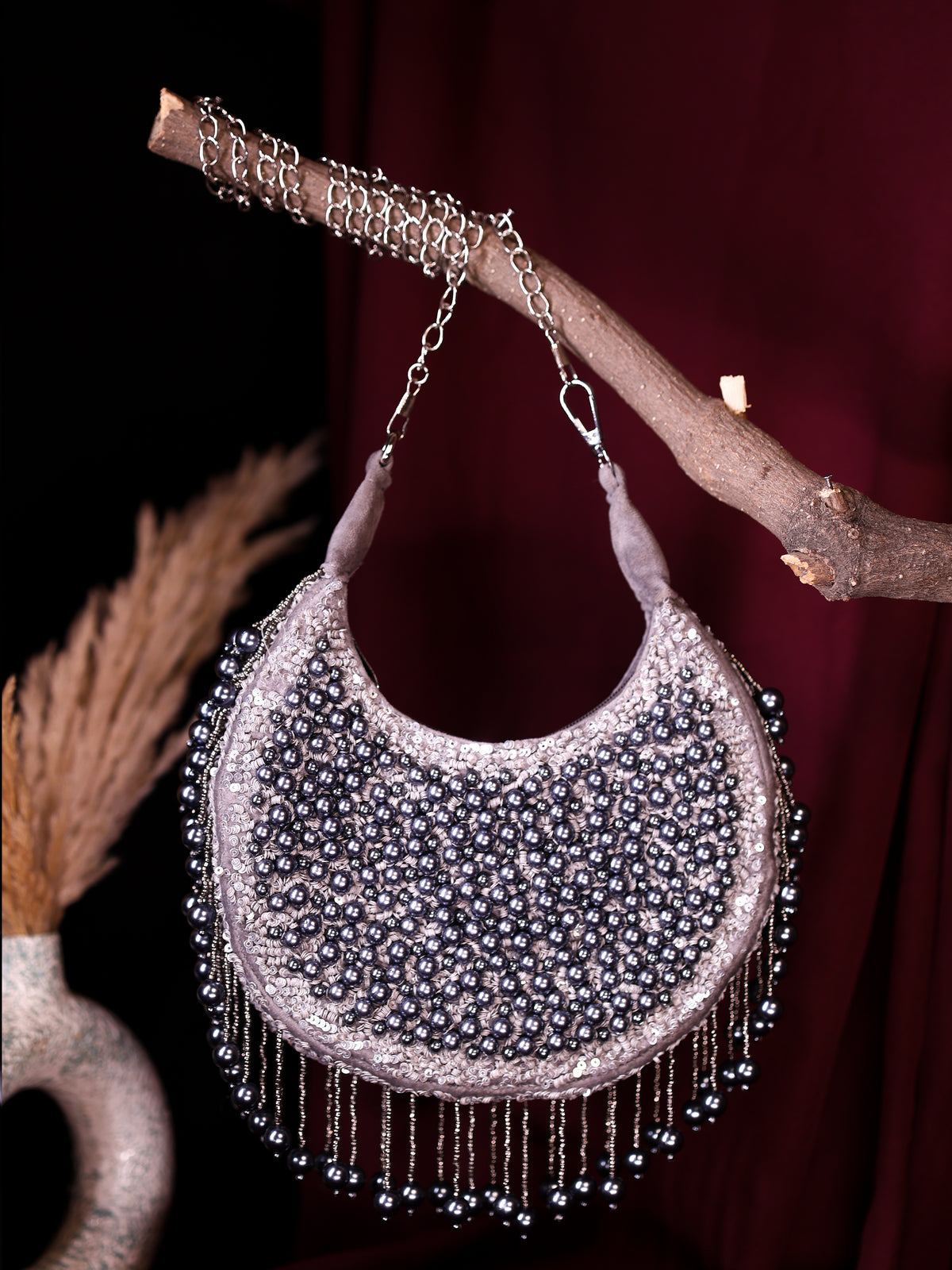 VRPS Moon Bags | Handcrafted Ethnic Bag | SWIS-2422 | Additional Angle