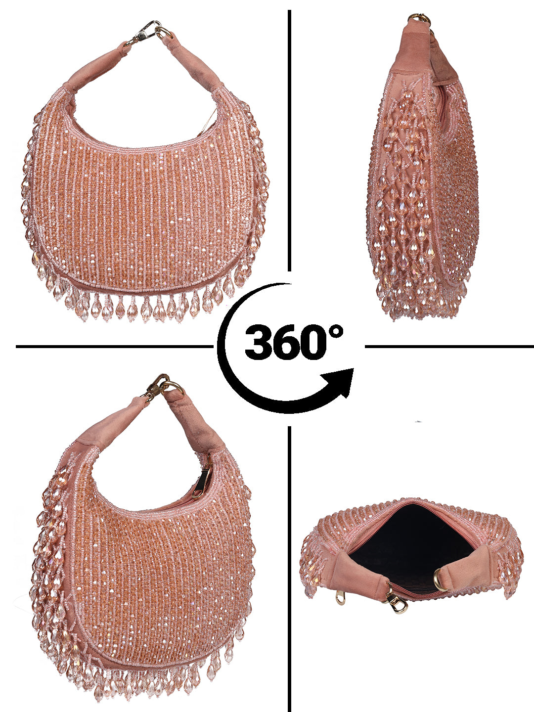VRPS Moon Bags | Handcrafted Ethnic Bag | SWIS-2146 | Additional Angle