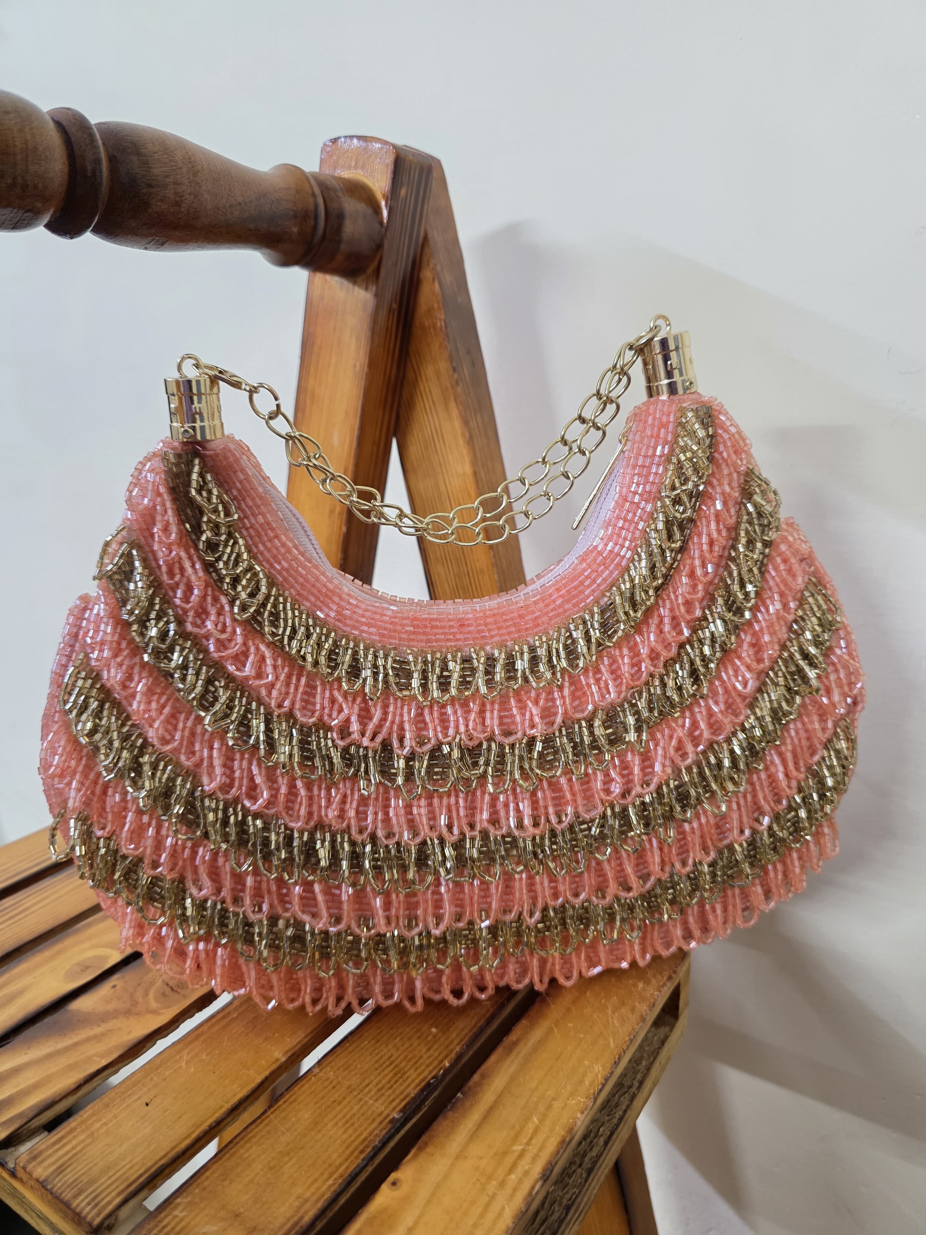 Moon Shape Clutch