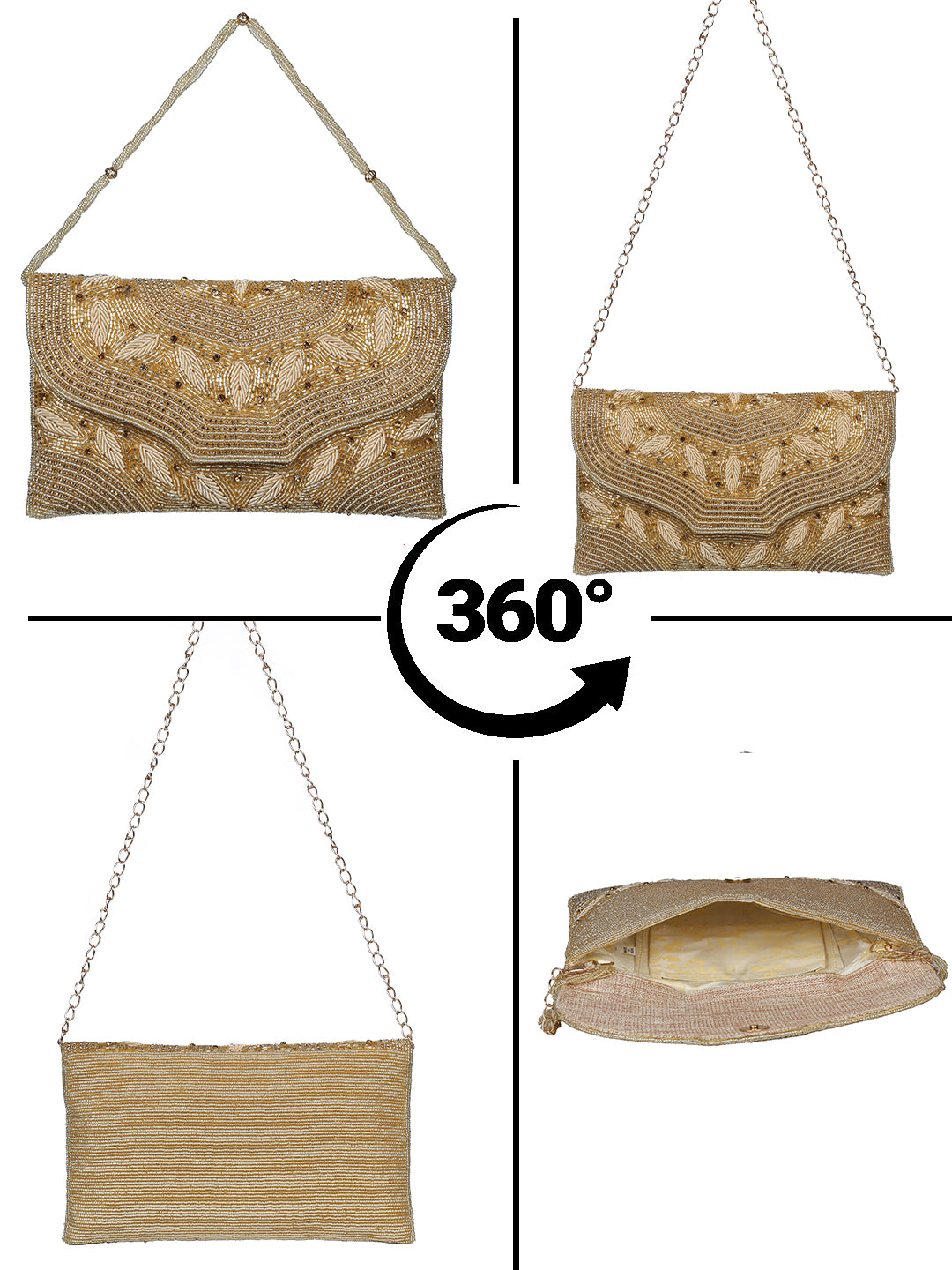 VRPS Flap Bag | Handcrafted Ethnic Bag | SWIS-1810 | Additional Angle