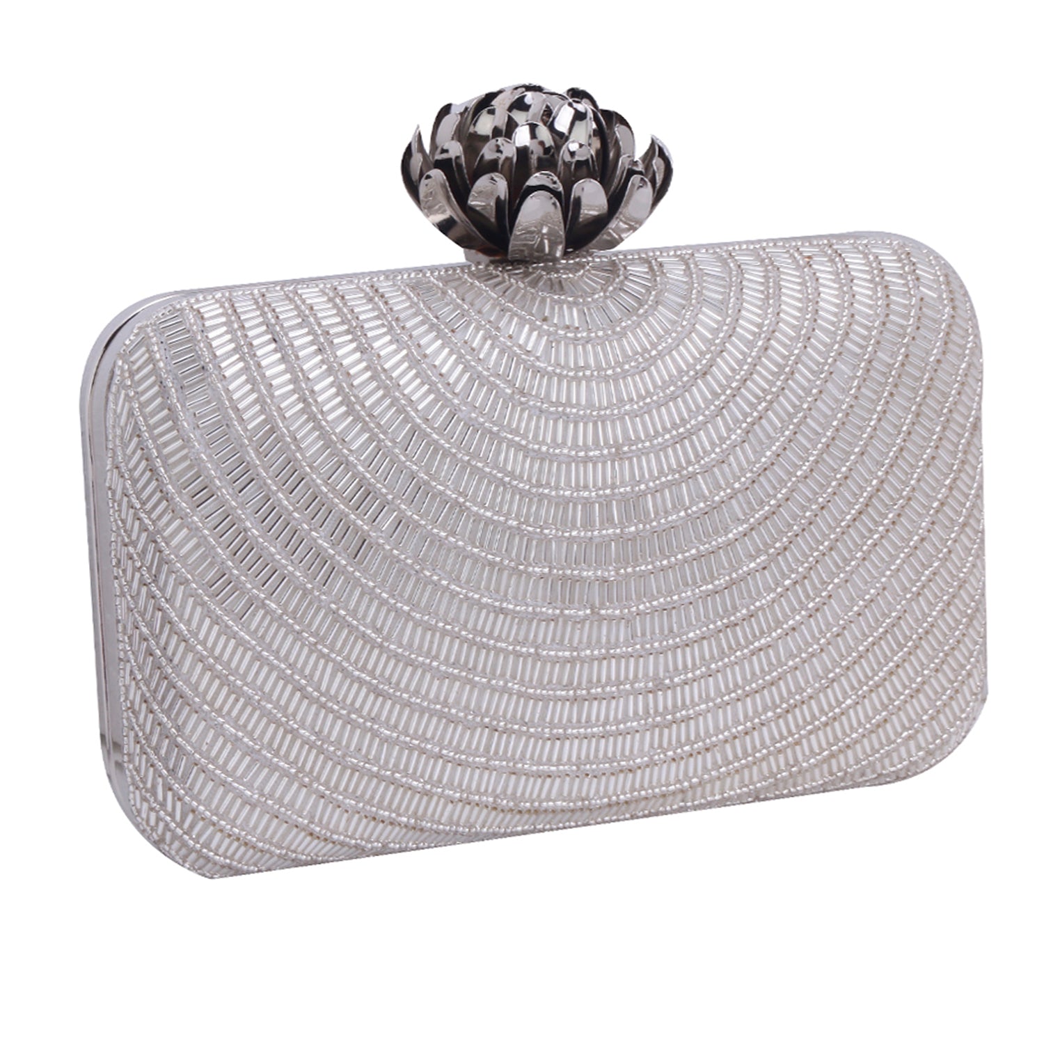 silver clutch