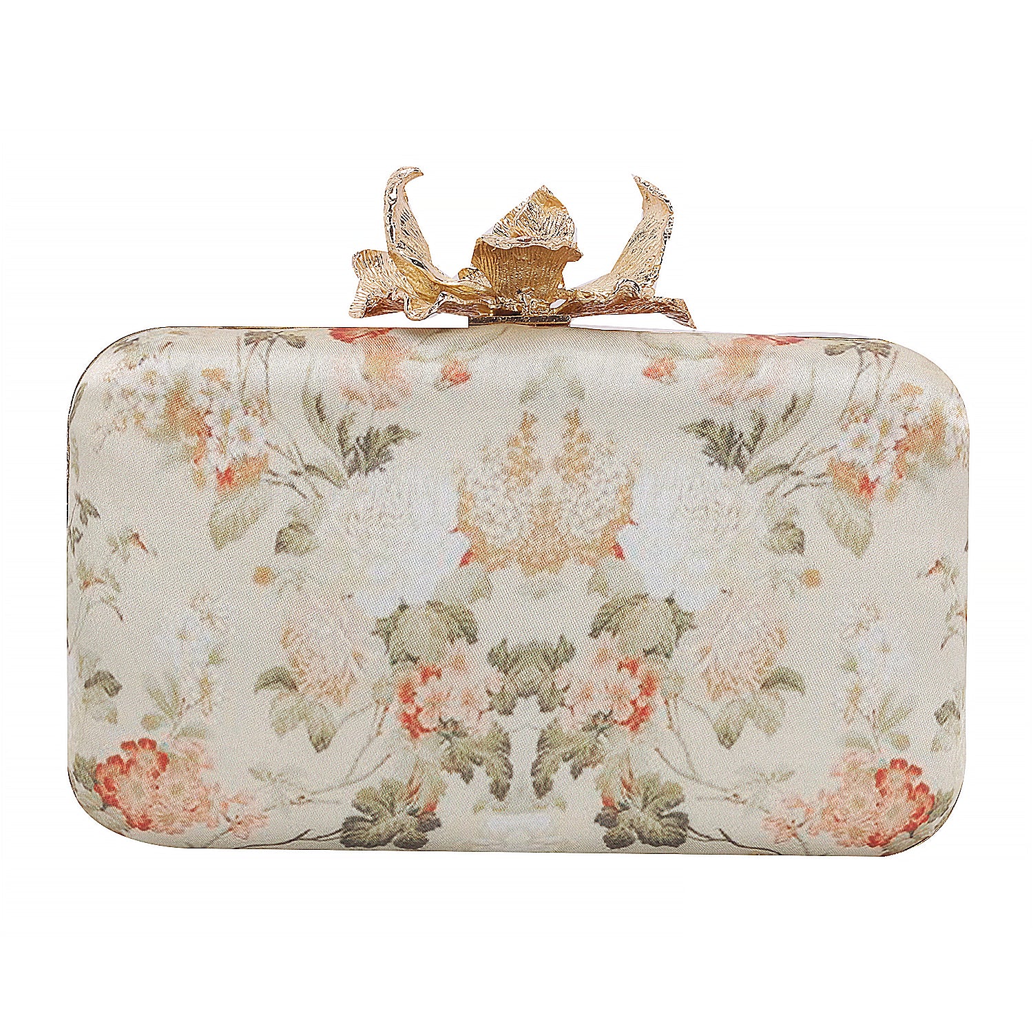 gorgeous handmade printed embroidery designer clutch