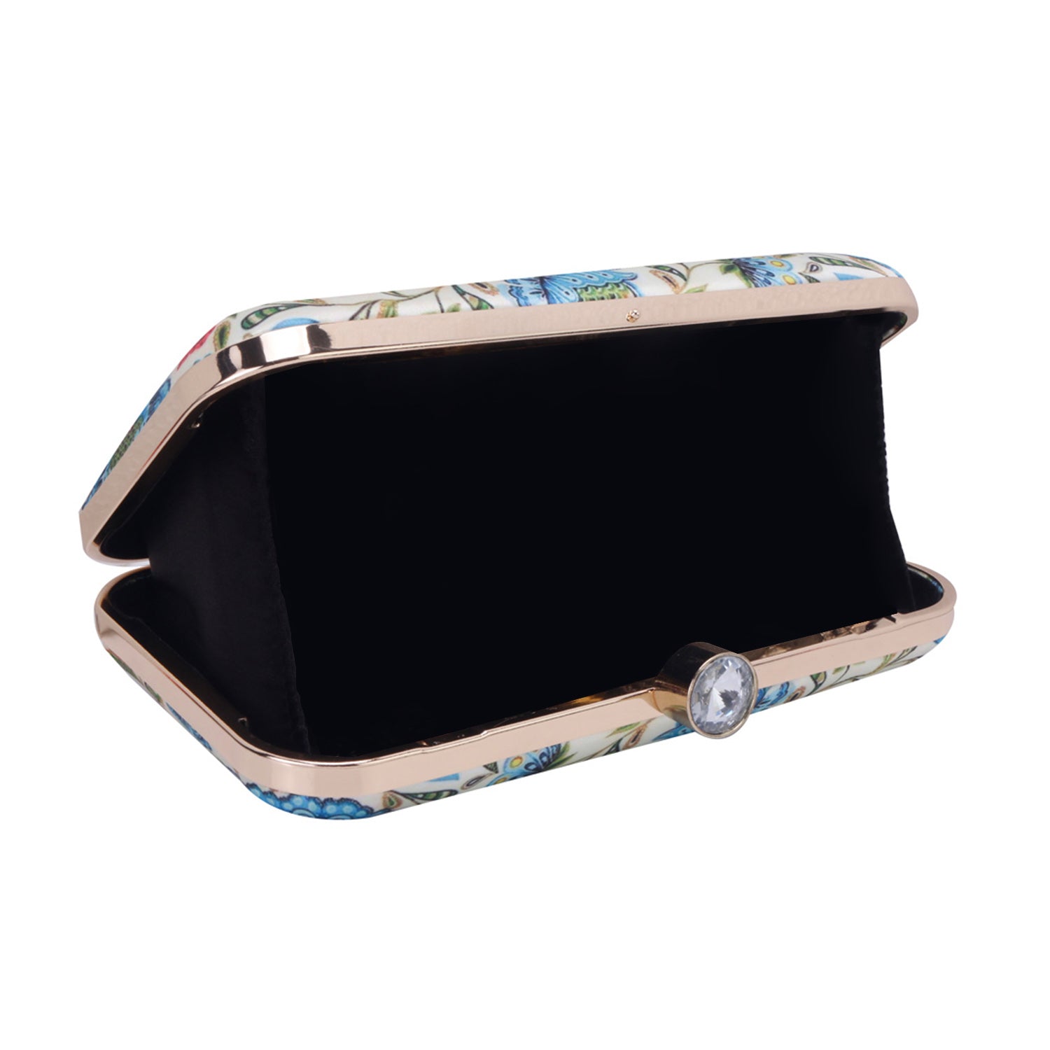 Floral Printed Clutch