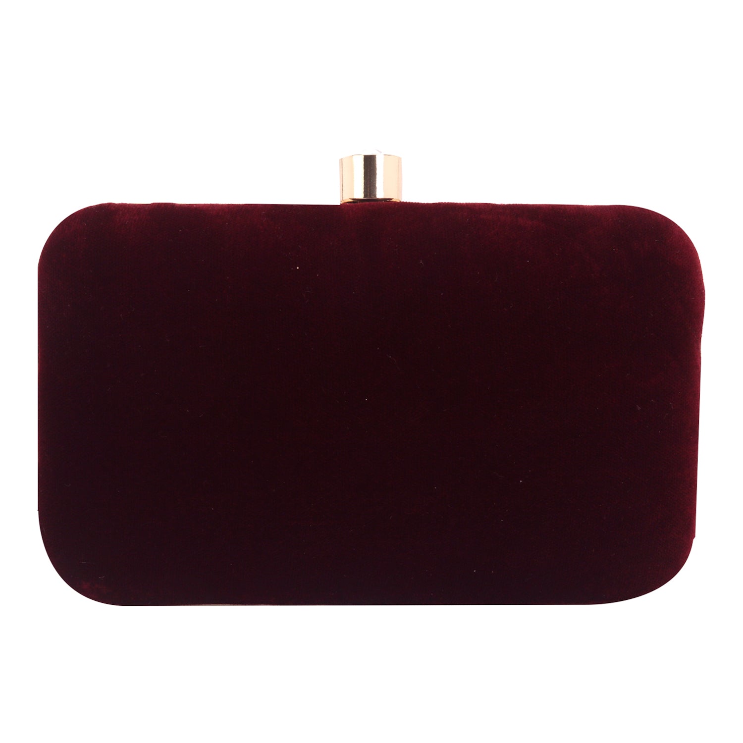 marron embroidery clutch for girls and women