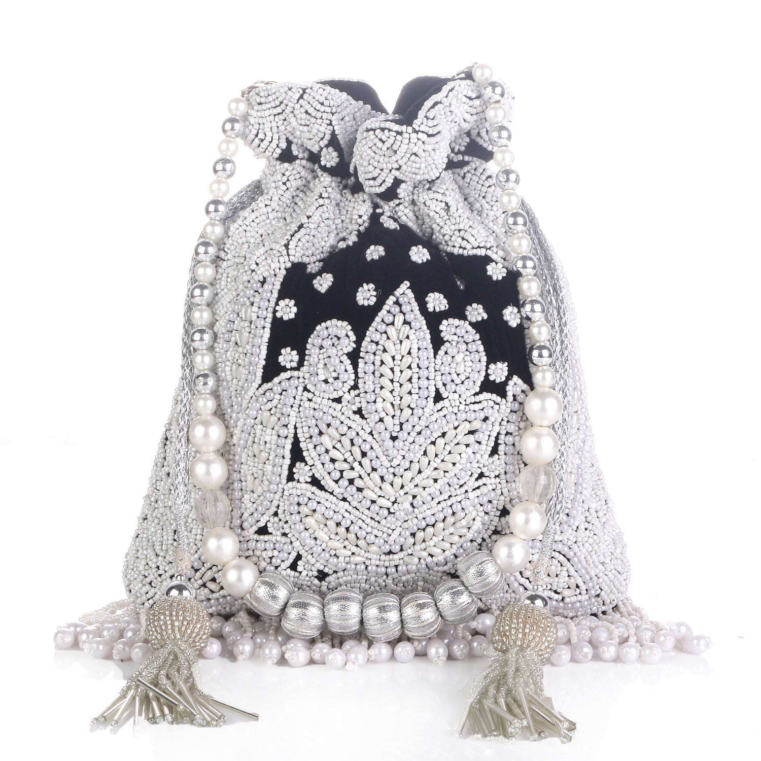 Elegant Design Embellishment Potli