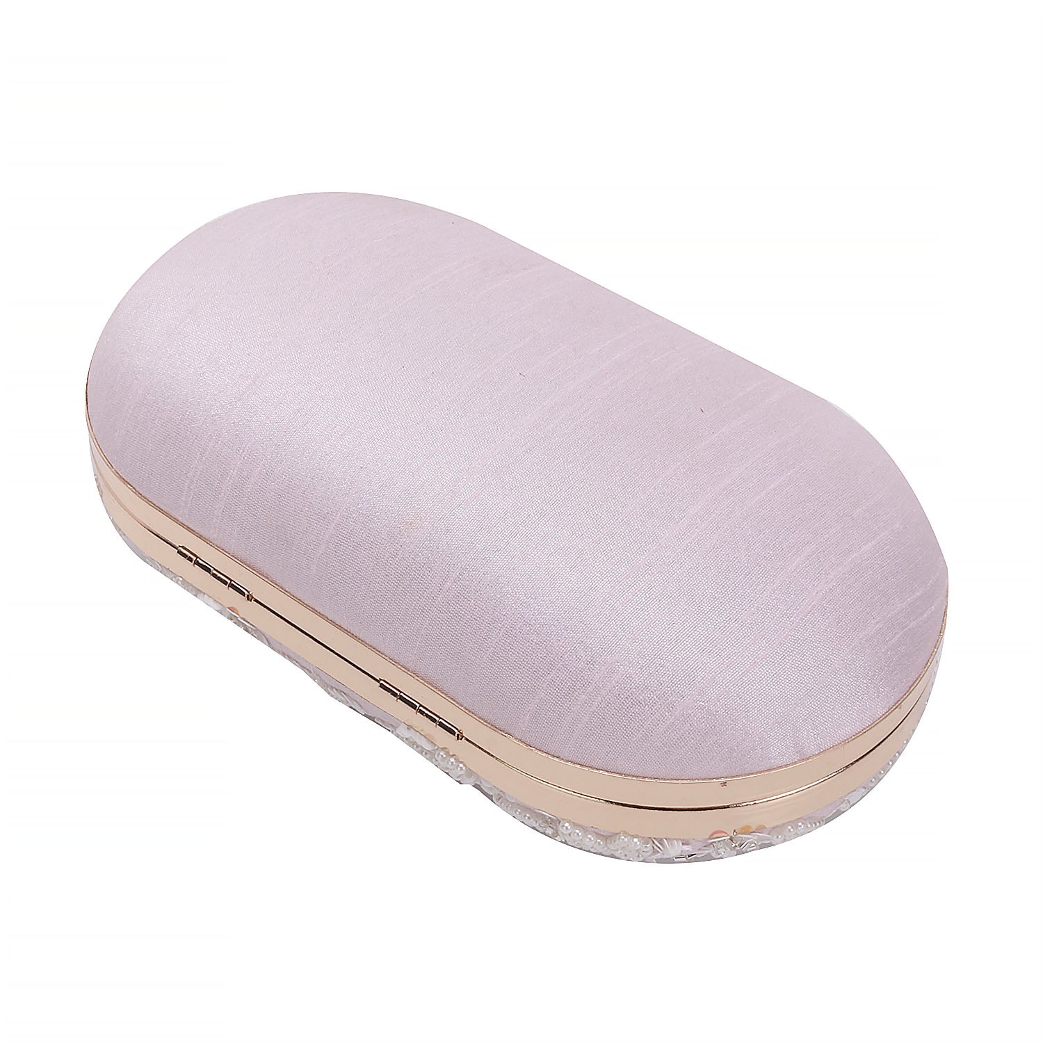 Ovel Box Clutch For Casual Use
