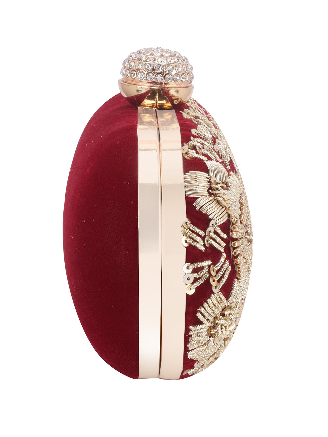 VRPS Embroidered Clutch | Handcrafted VRPS Embroidered Clutch | SWIS-116