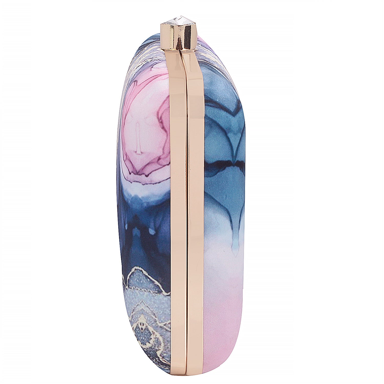 Abstract Printed Design Box Clutch For Girls Nd Women