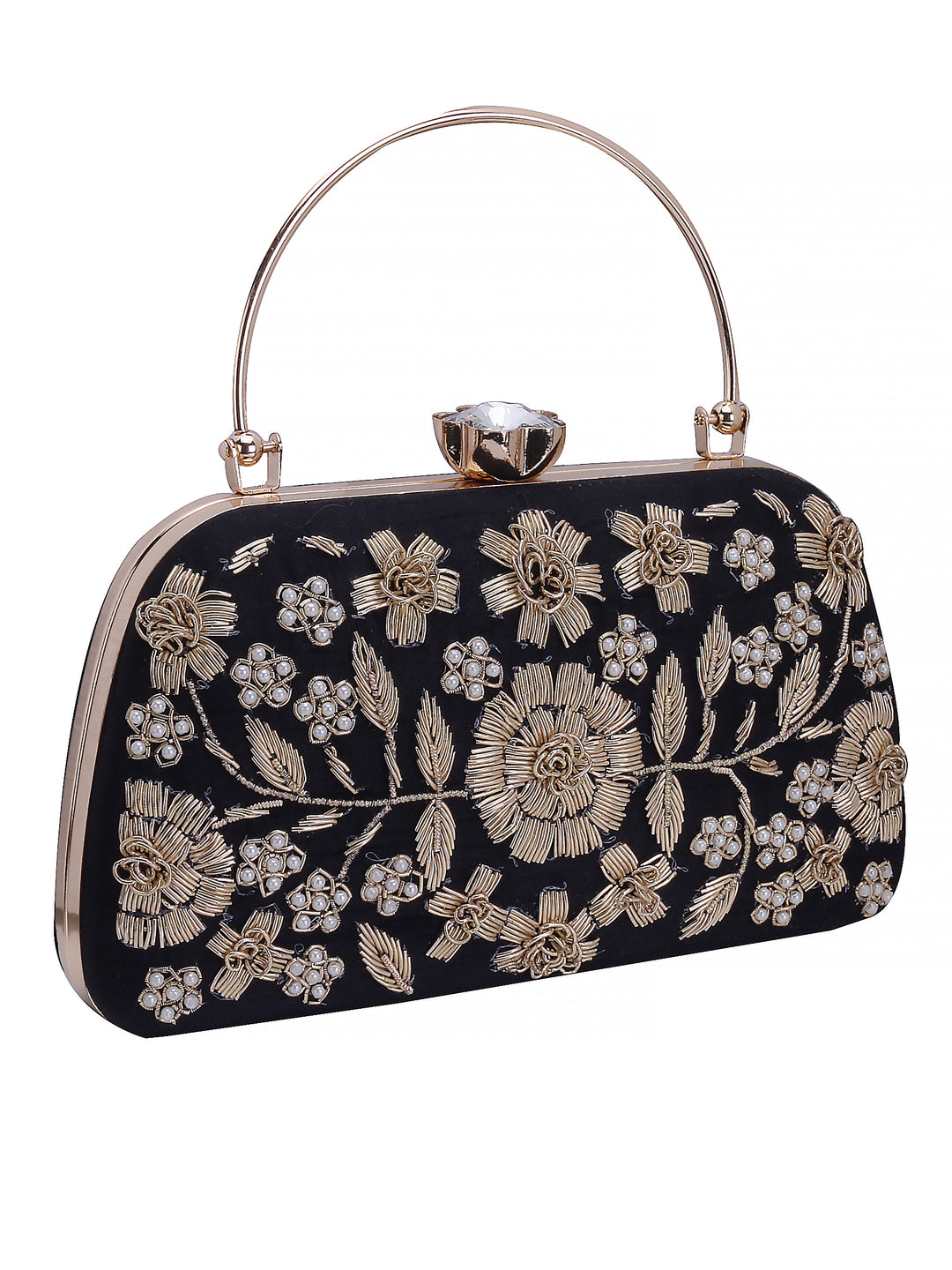 VRPS Embroidered Clutch | Handcrafted Ethnic Bag | SWIS-645