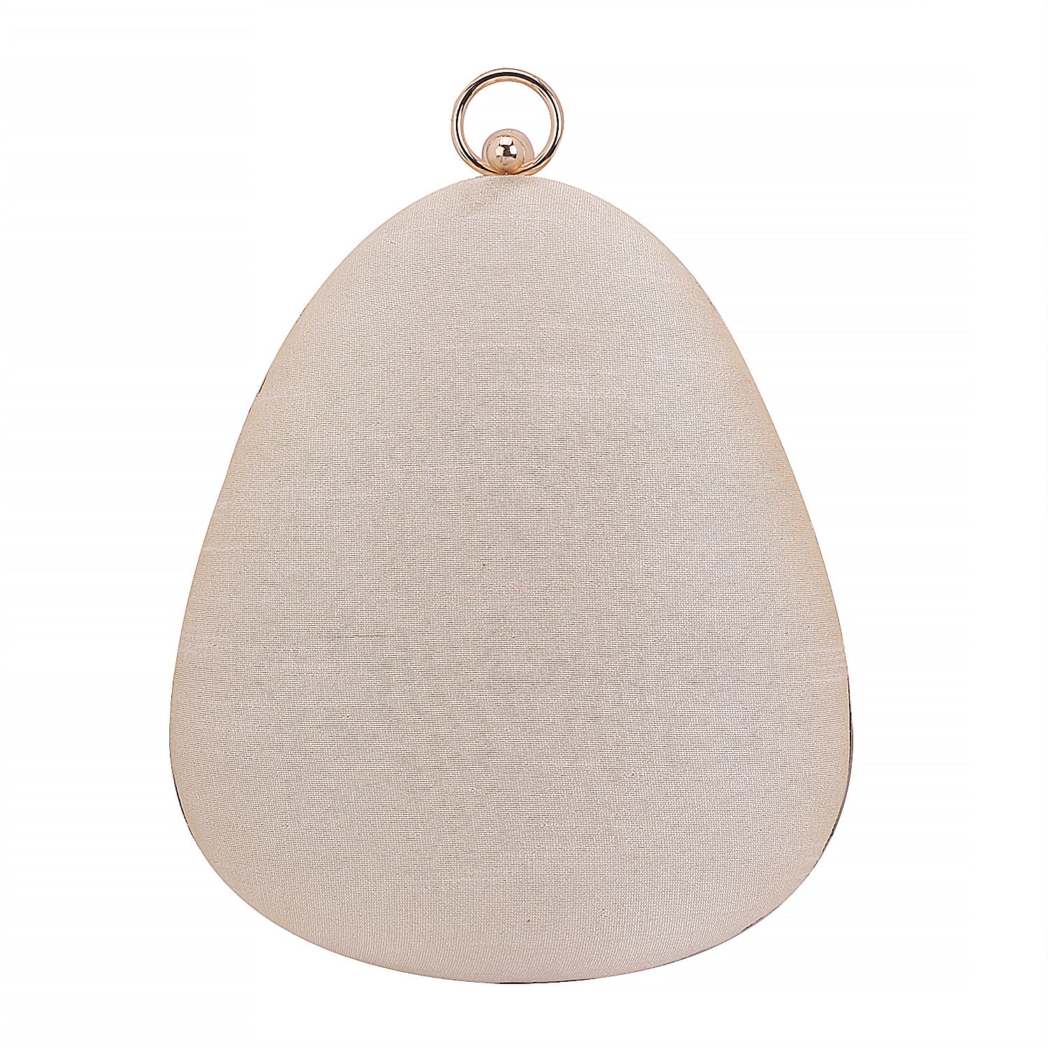 Latest Almond Shape Embroidered Clutch