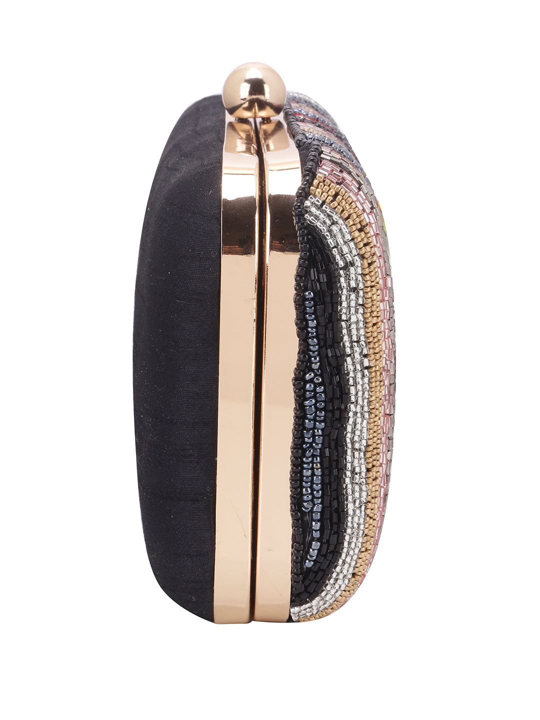 VRPS Embroidered Clutch | Handcrafted Ethnic Bag | SWIS-866 | Additional Angle