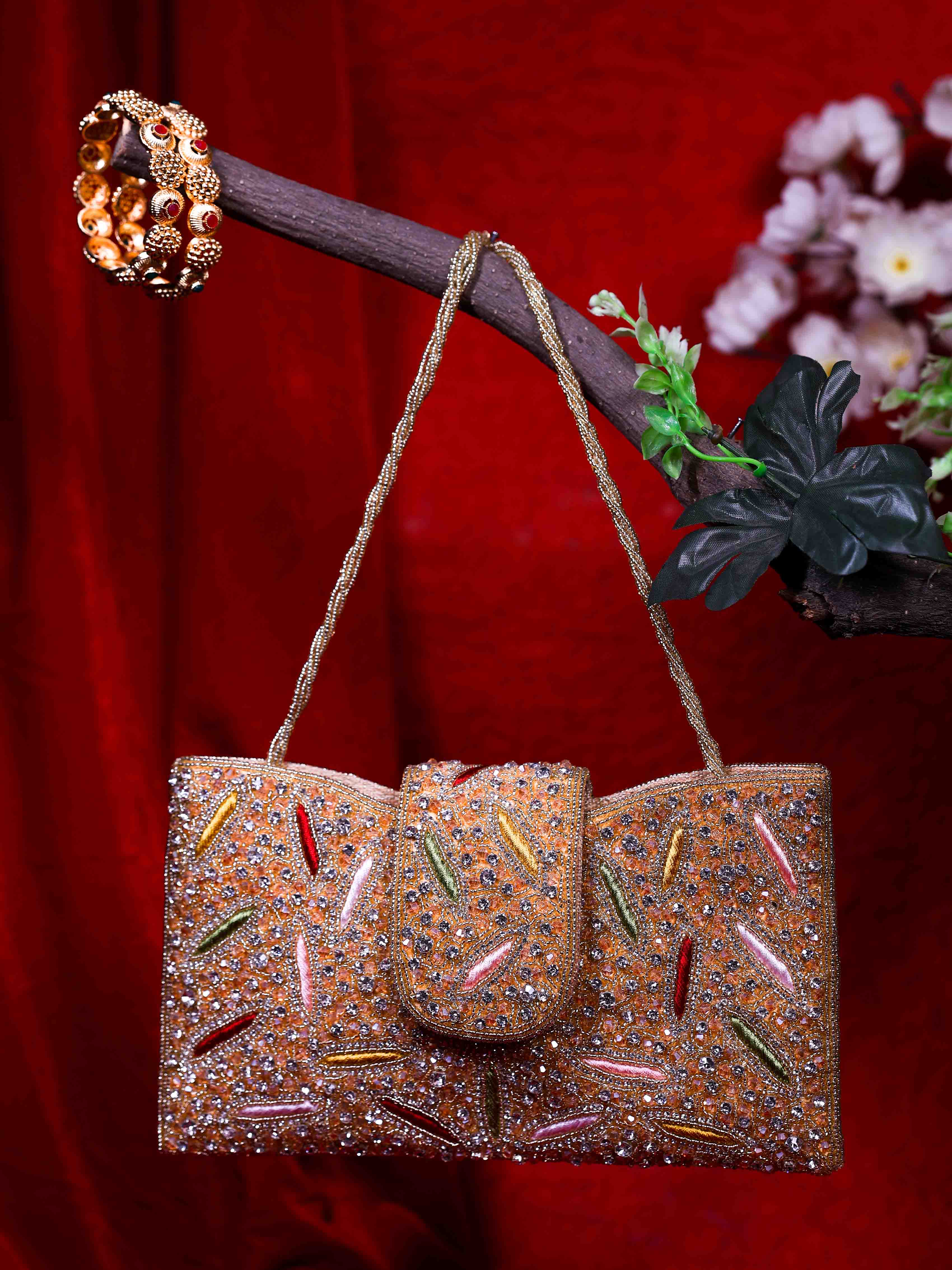 VRPS Flap Bag | Handcrafted Ethnic Bag | SWIS-2138