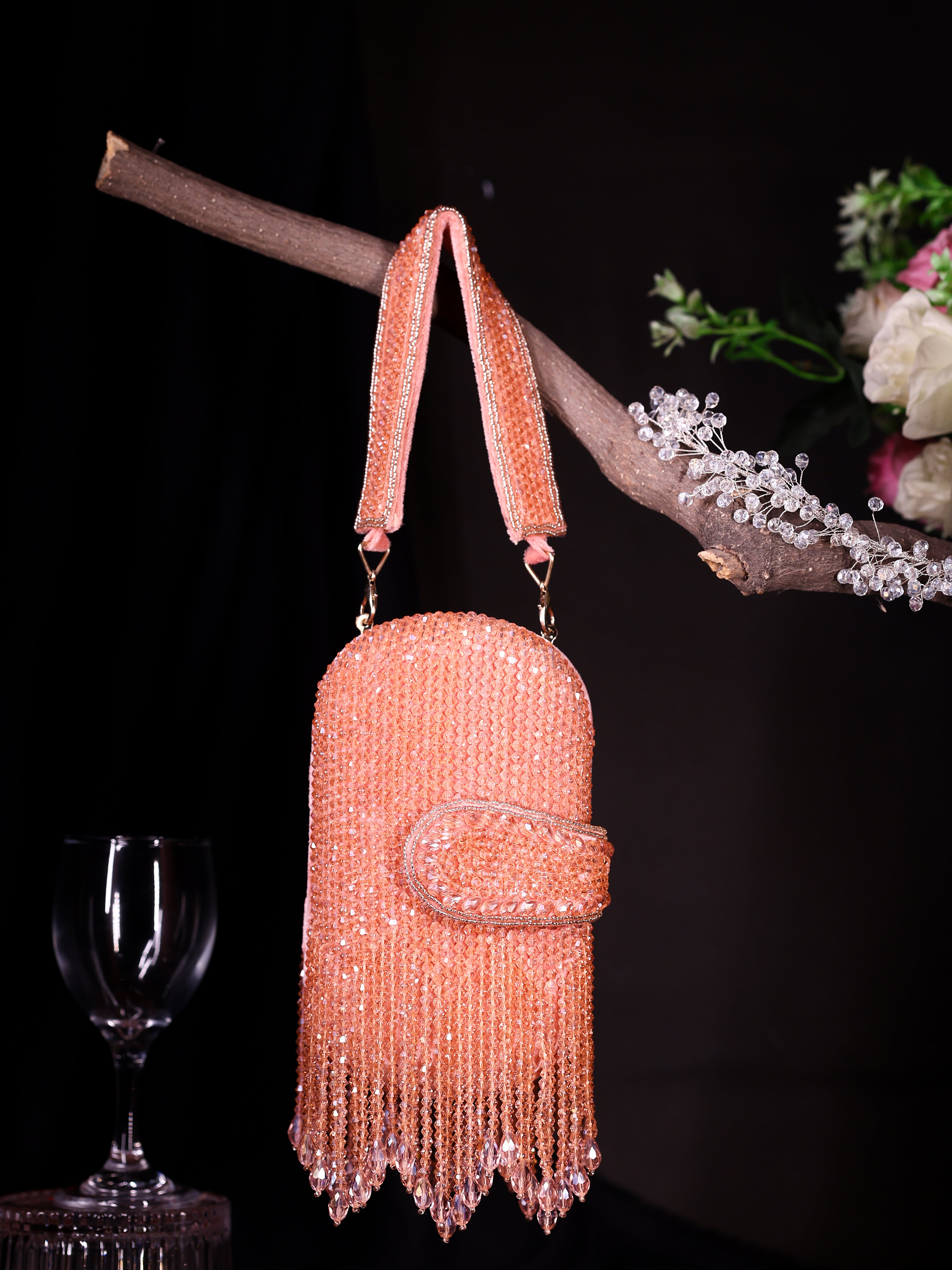 VRPS Embroidered Clutch | Handcrafted Ethnic Bag | SWIS-2117 | Additional Angle