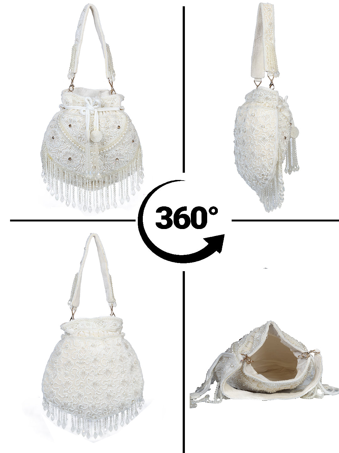 VRPS Potli Bag | Handcrafted Ethnic Bag | SWIS-2517 | Additional Angle