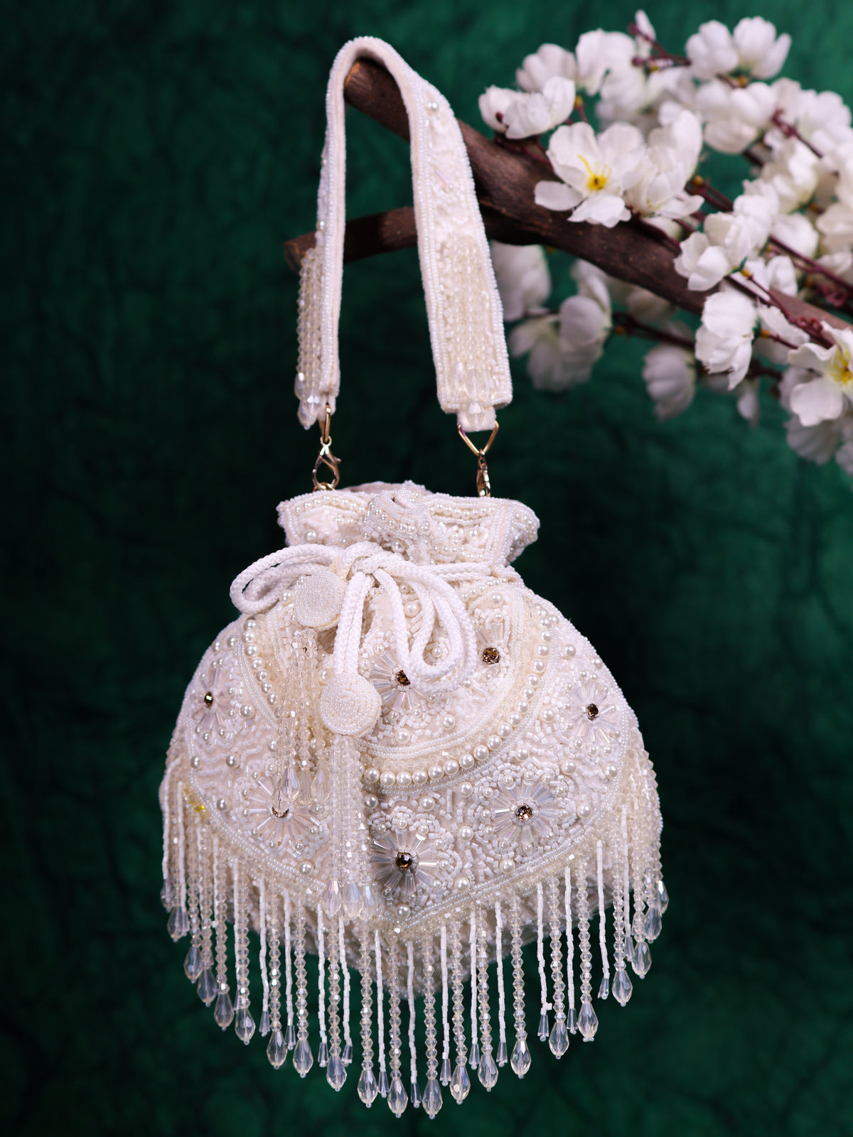 VRPS Potli Bag | Handcrafted Ethnic Bag | SWIS-2517 | Additional Angle