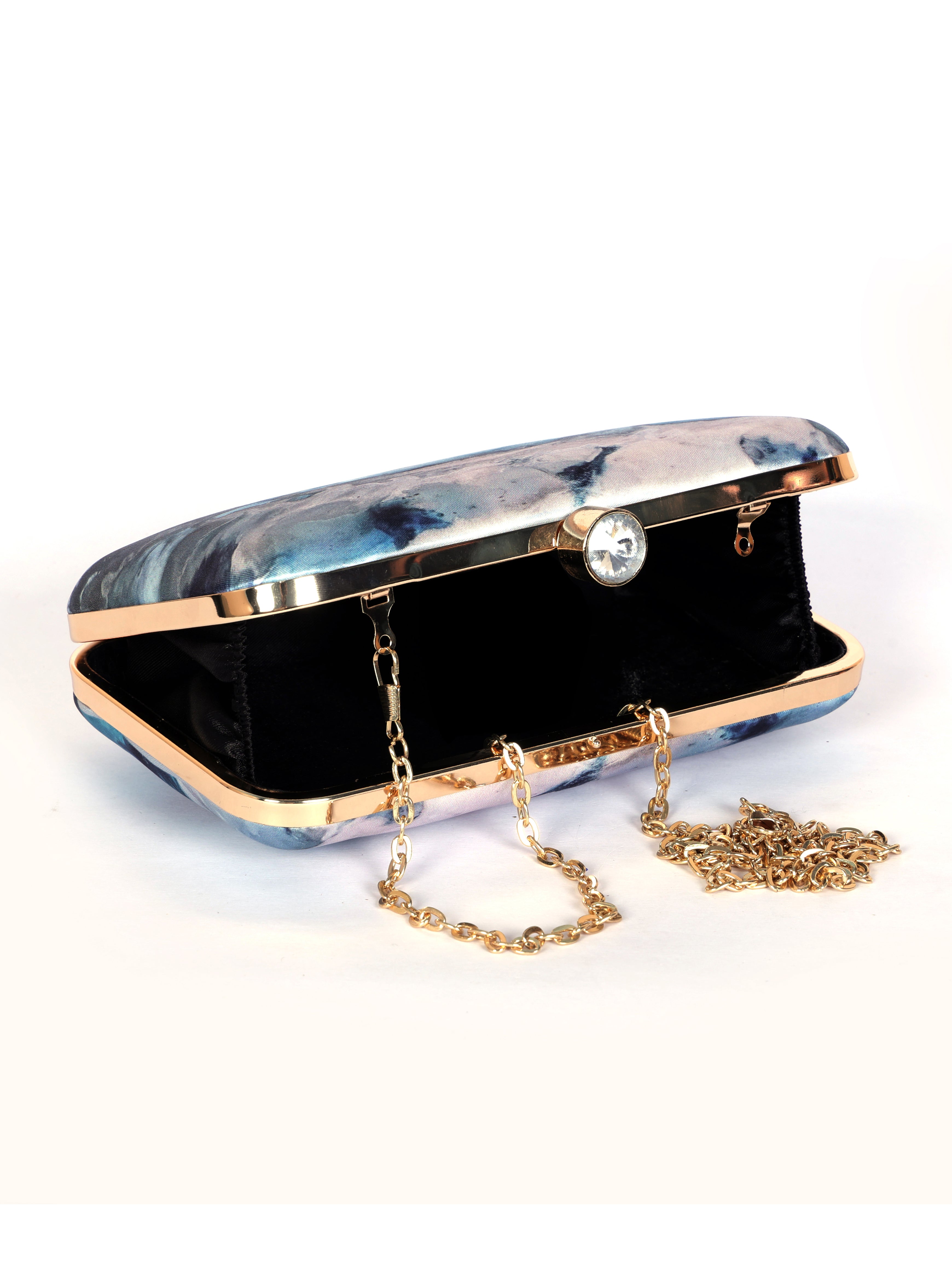VRPS Printed Clutch | Handcrafted Ethnic Bag | SWIS-1322 | Additional Angle