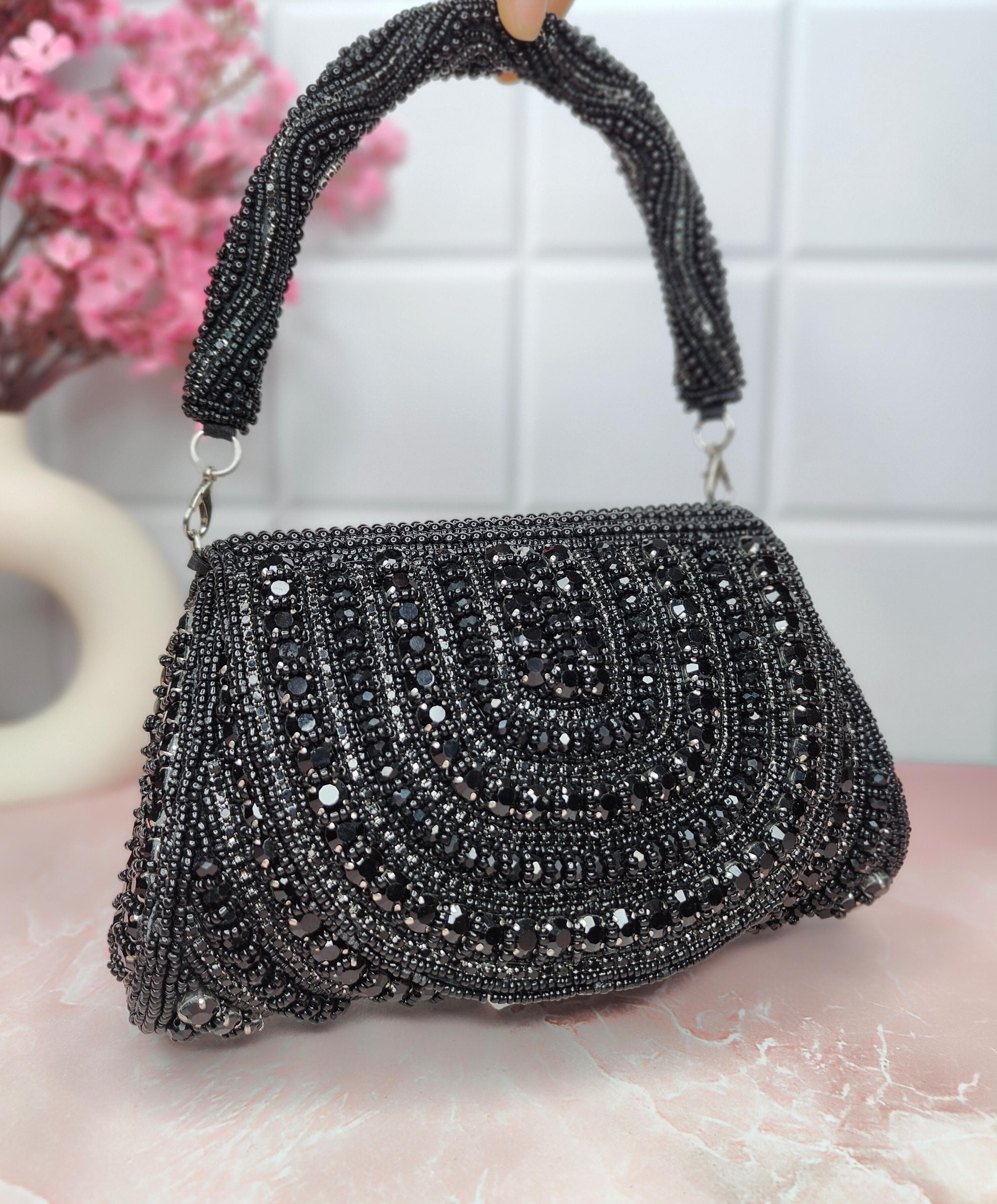 Black Flap Bag