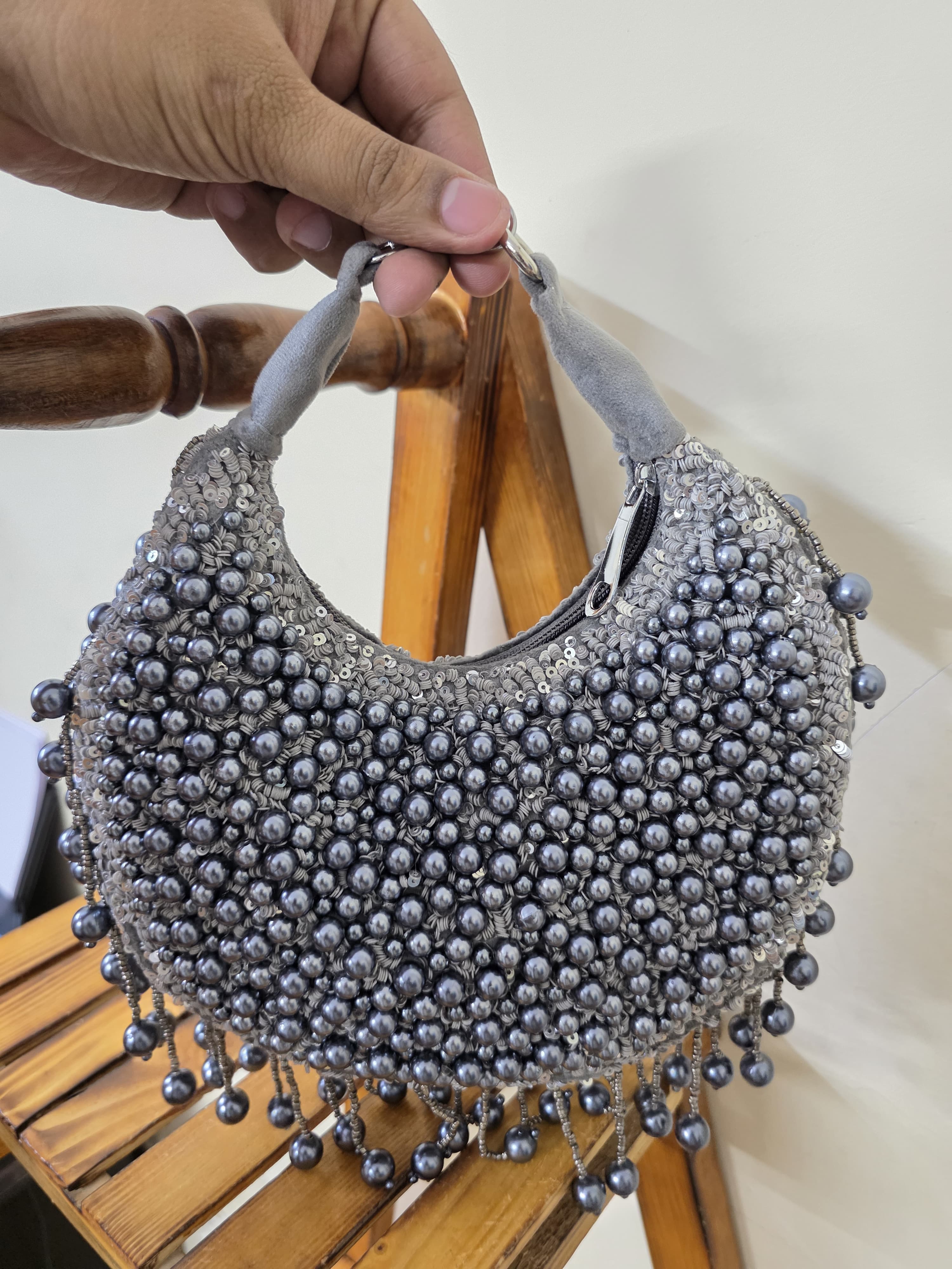 Pearl Moon clutch