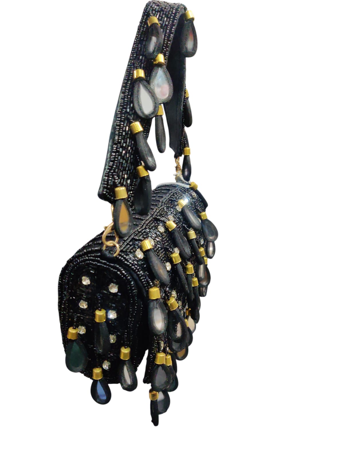 Black Flap Bag