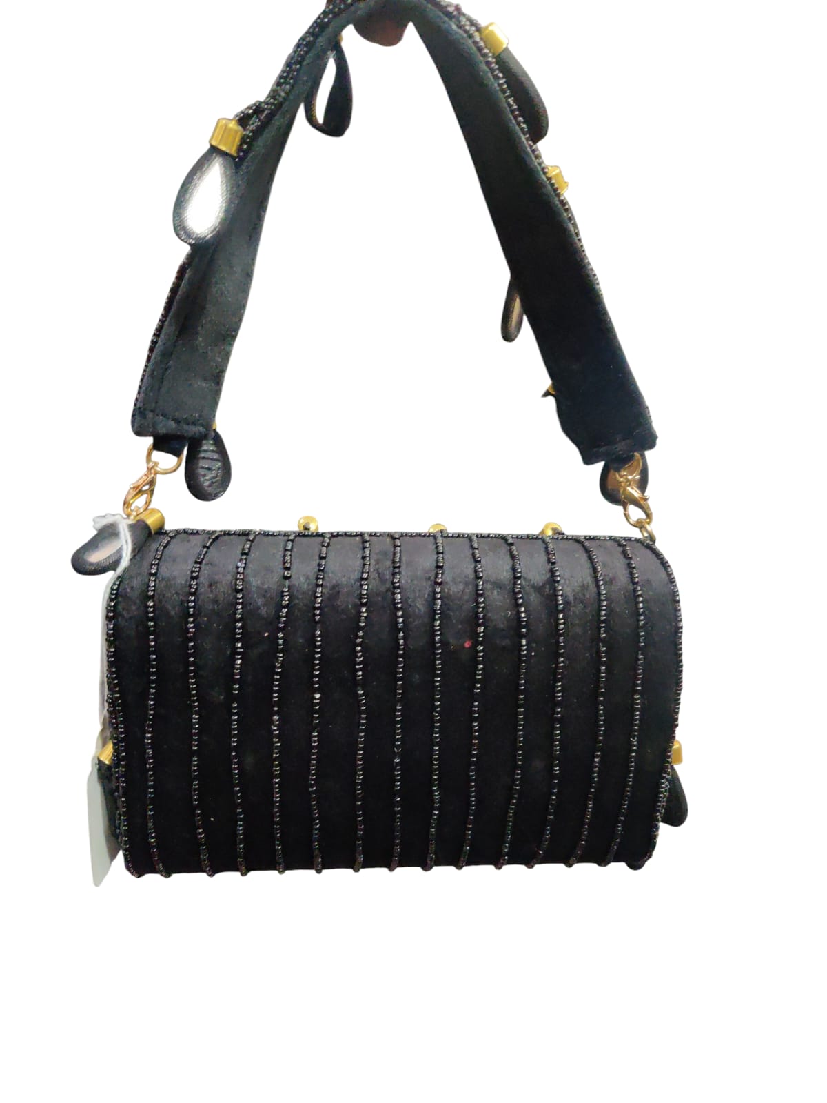 Black Flap Bag