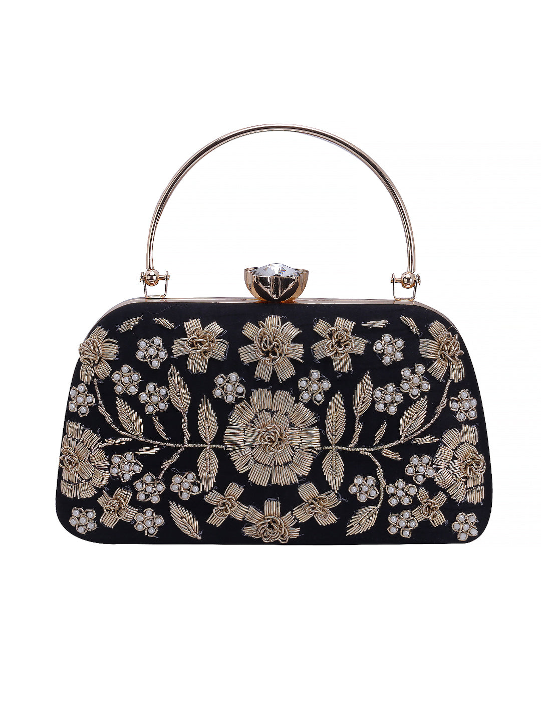 VRPS Embroidered Clutch | Handcrafted Ethnic Bag | SWIS-645
