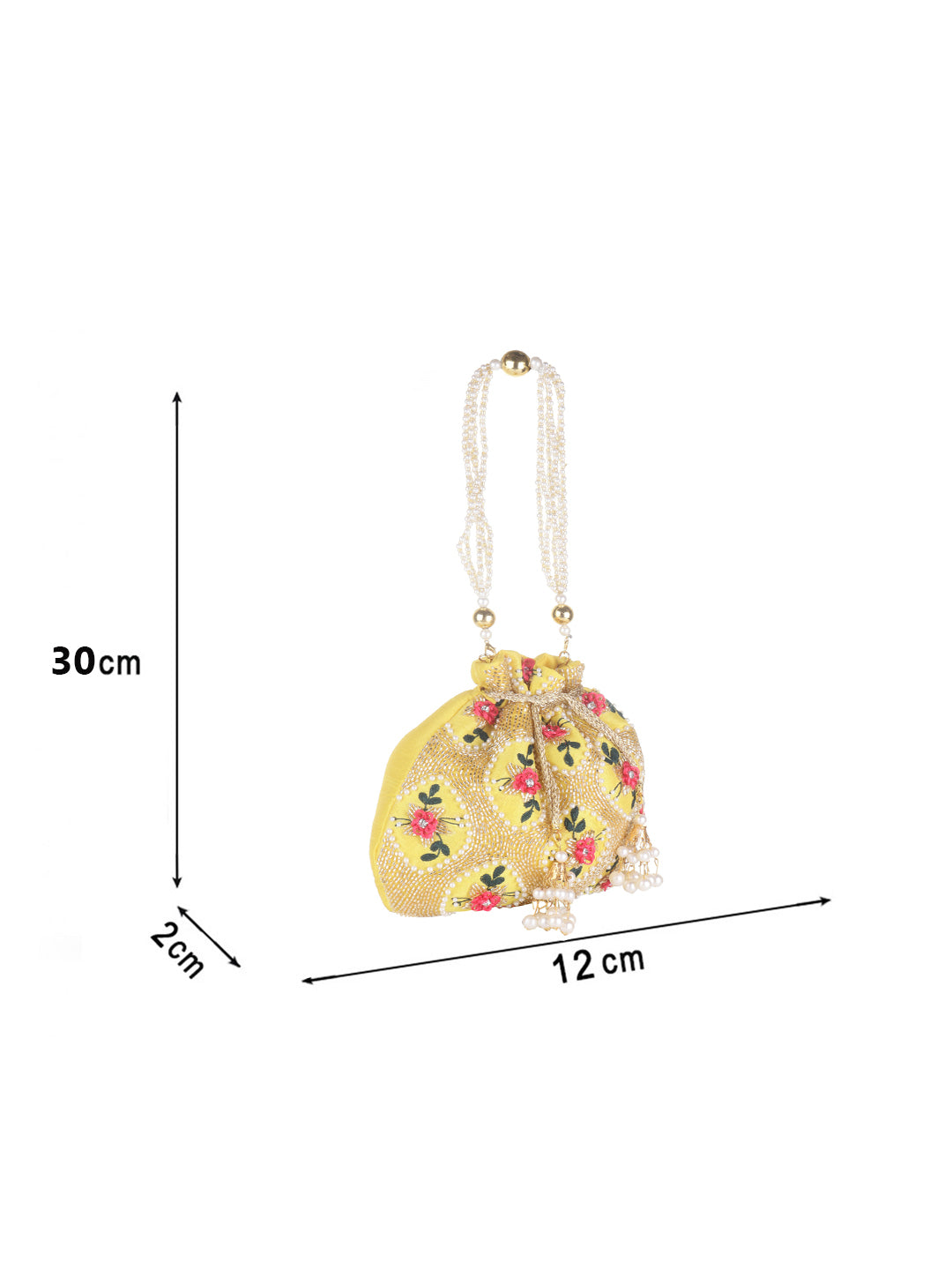 VRPS Potli Bag | Handcrafted Ethnic Bag | SWIS-882 | Additional Angle
