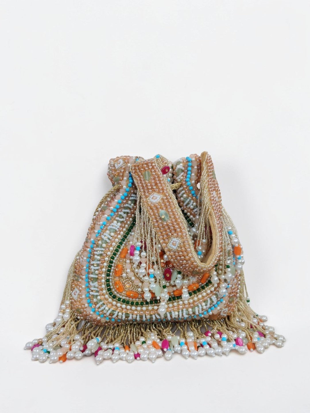VRPS Potli Bag | Handcrafted Ethnic Bag | SWIS-4352 | Additional Angle