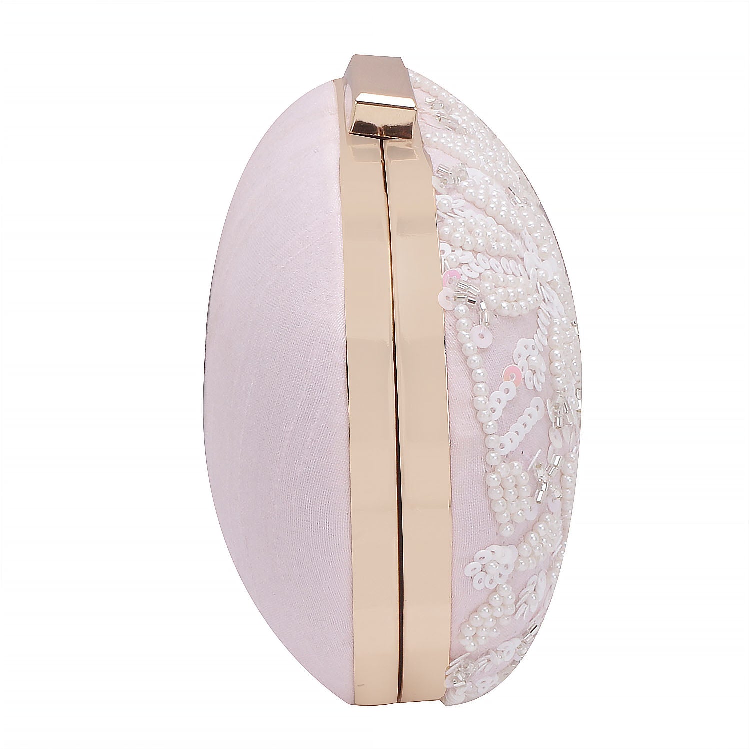 Ovel Box Clutch For Casual Use