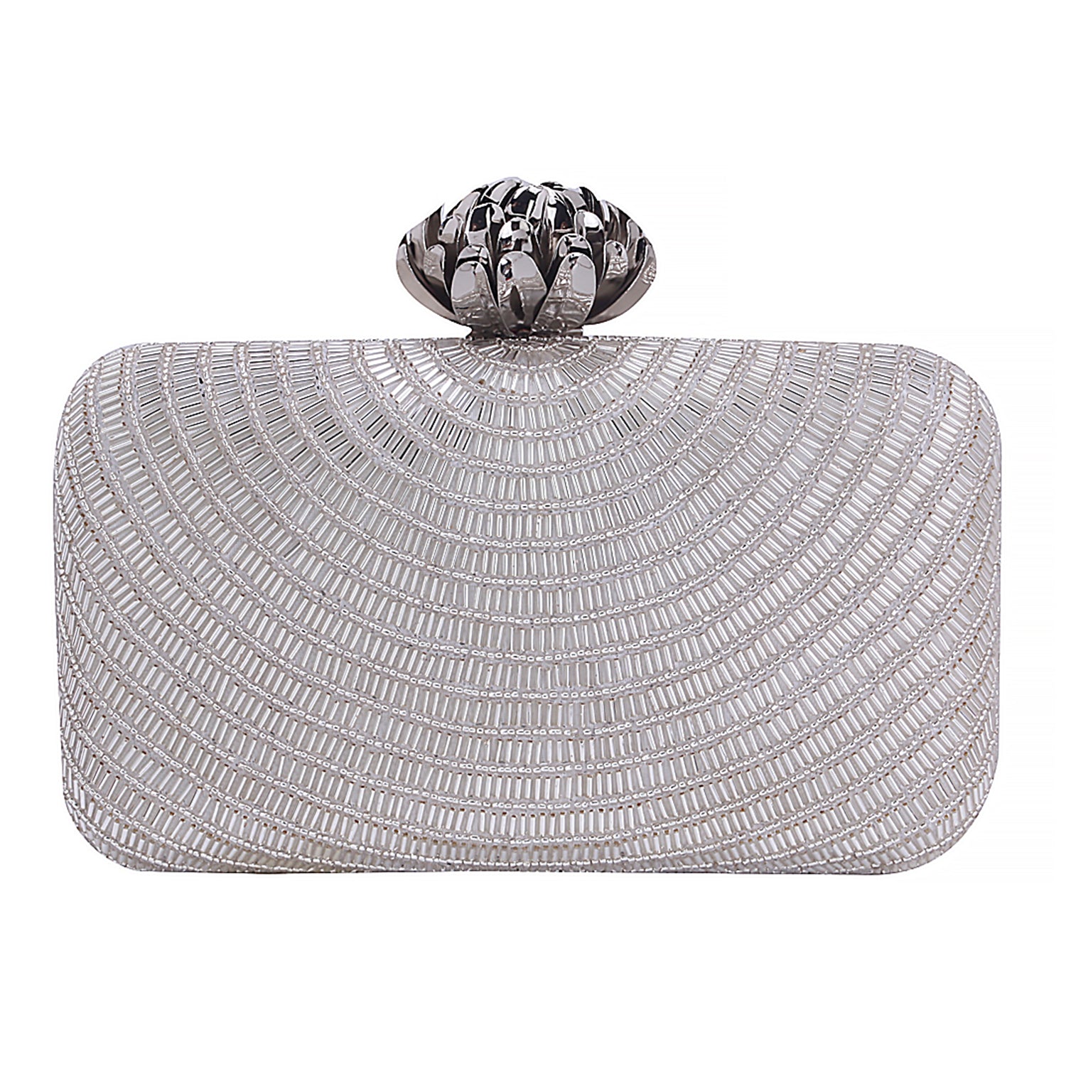 silver clutch