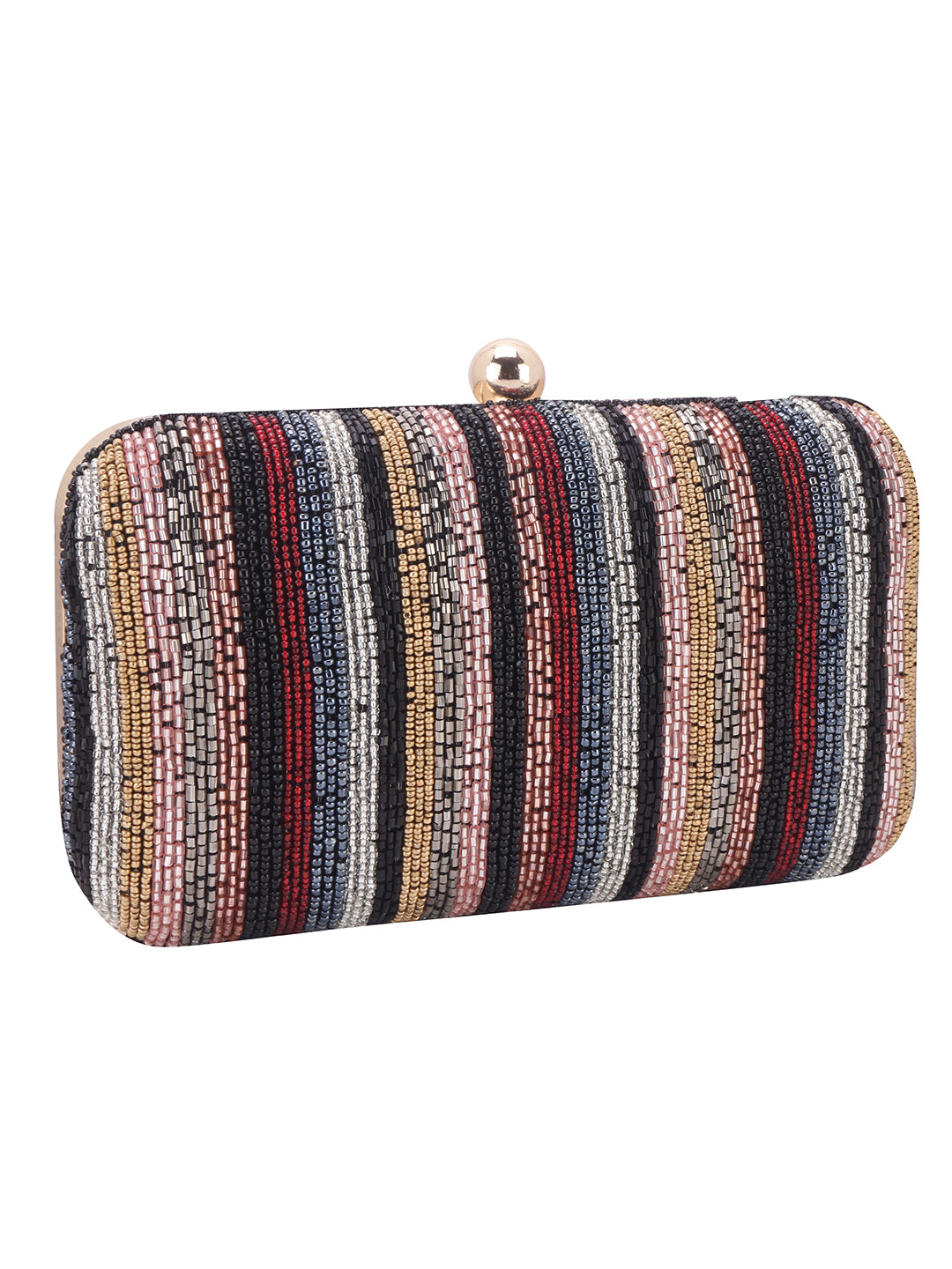 VRPS Embroidered Clutch | Handcrafted Ethnic Bag | SWIS-866 | Additional Angle