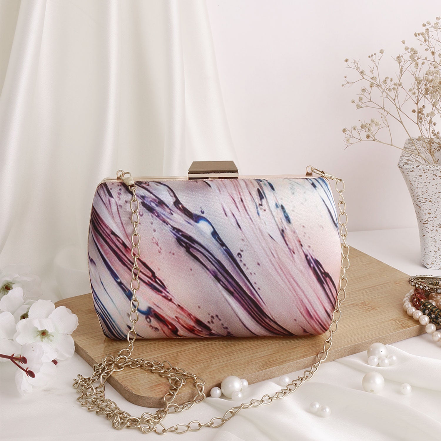 Women's Stylish Trendy Clutch Bag for Women & Girls For Bridal